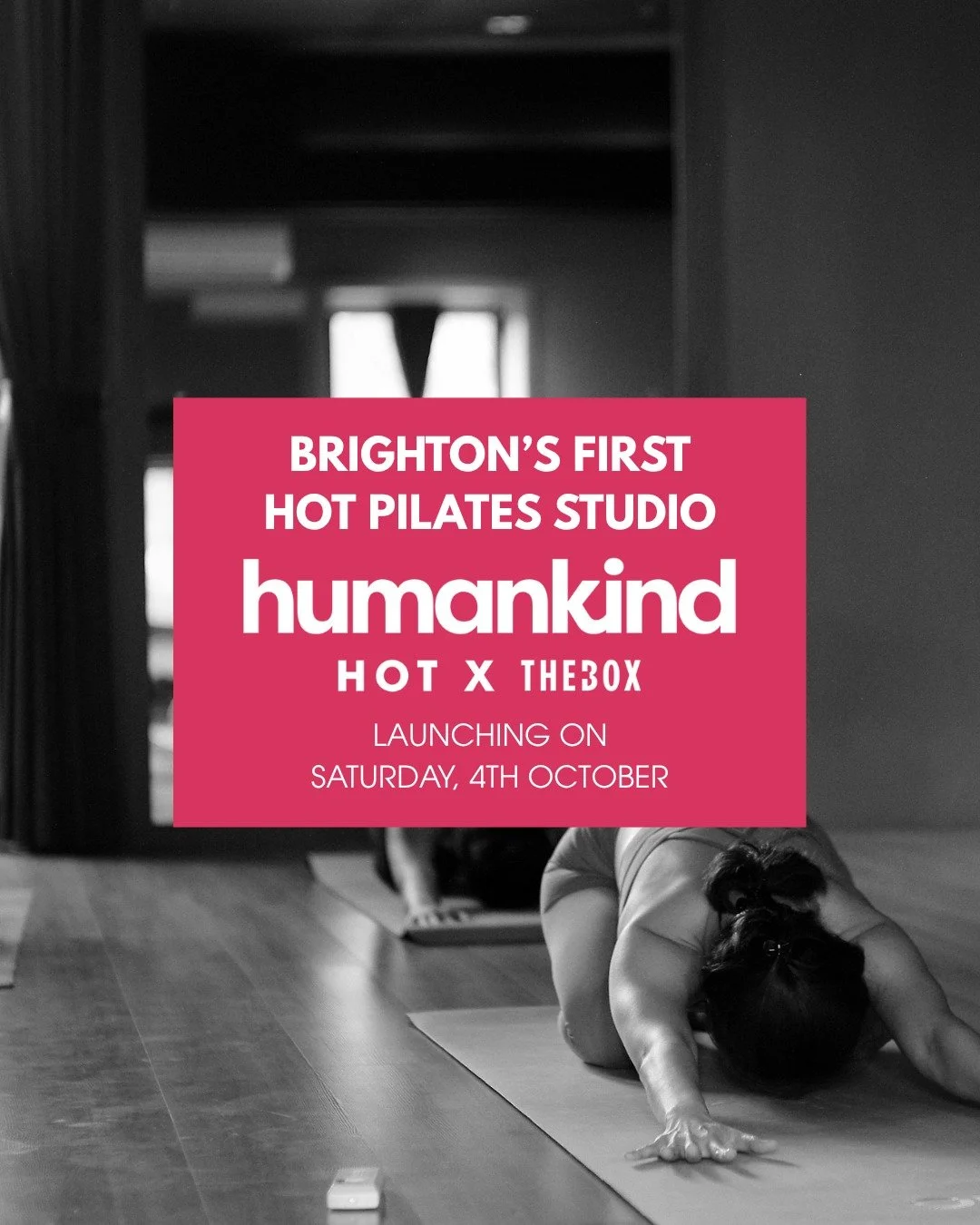 For a limited time, you can get 20 days of unlimited classes for only &pound;20 at our new hot pilates studio in central Brighton 🔥

Join us on the 4th &amp; 5th of October for our launch with @theboxbrighton!!

For our launch, you can get a taste o