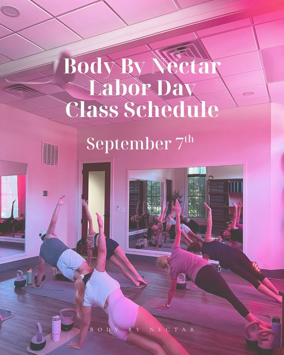 Body by Nectar will be OPEN tomorrow, September 7th.
Save your spot and sweat it out before the long weekend comes to an end. 🐝💛
Book your class on Mindbody or the Body By Nectar app and we&rsquo;ll see you in the studio!
#BodyByNectar #NectarBodyS