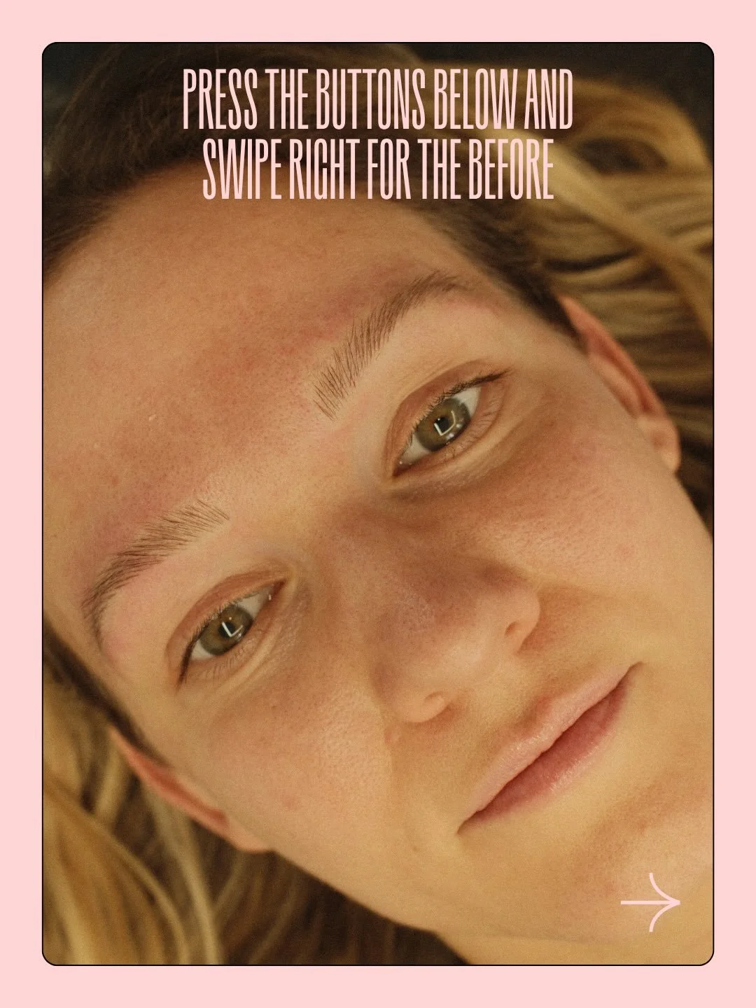 Instagram hat sich was Neues &uuml;berlegt:
Karussell = Daumenkino.
Einfach laufen lassen statt wischen.
Microblading before/after mal anders.