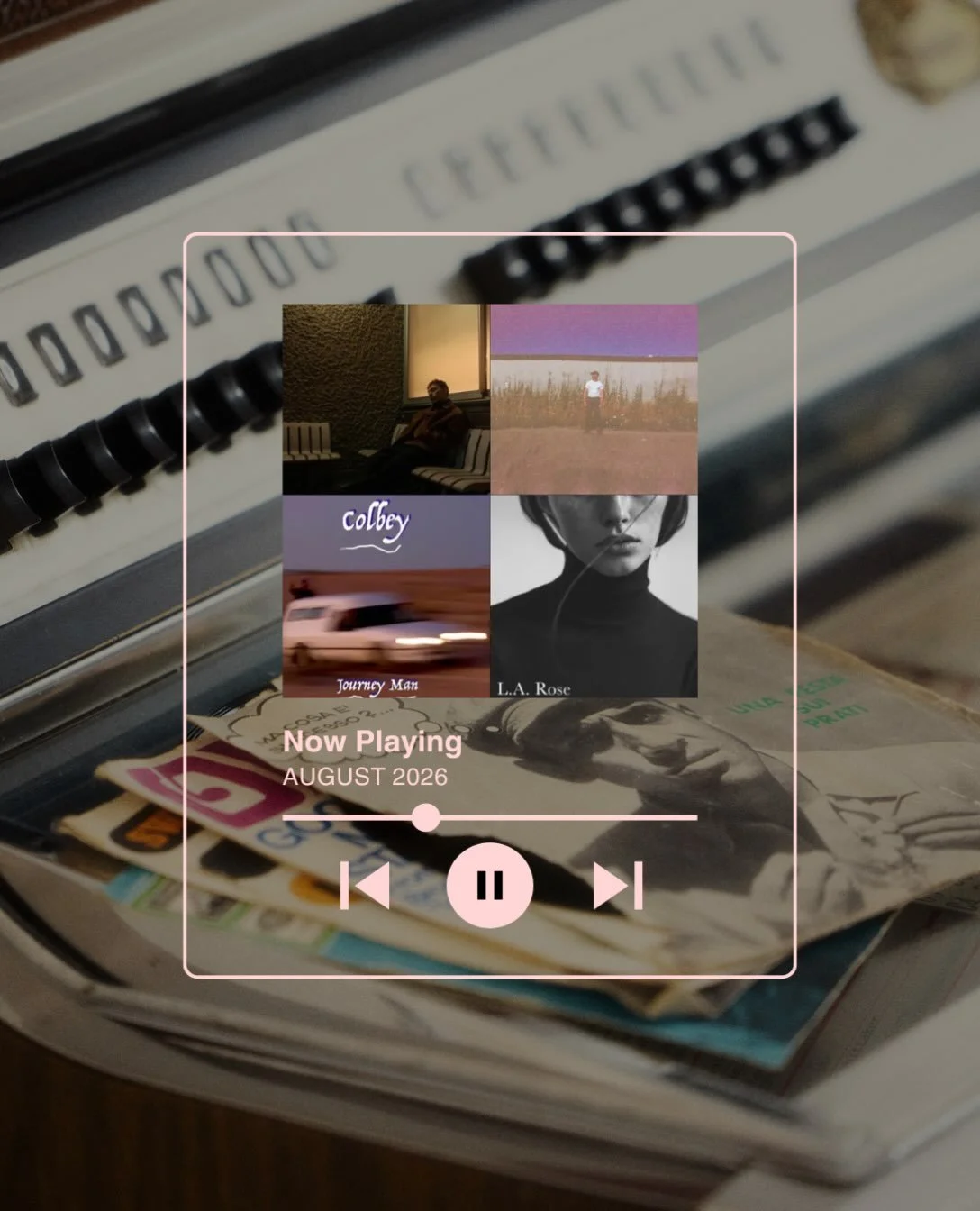 Currently listening to: August 2026

Der aktuelle Studio-Soundtrack. 21 Songs bisher &ndash; und die Playlist w&auml;chst weiter.

Wie immer auf Spotify unter Frida Mindt