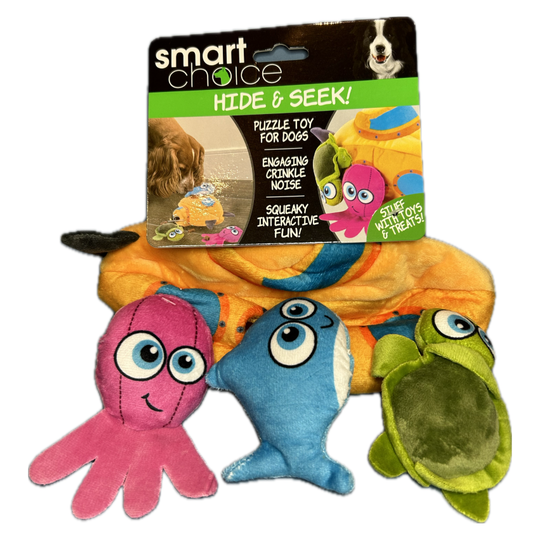 Submarine burrow toy