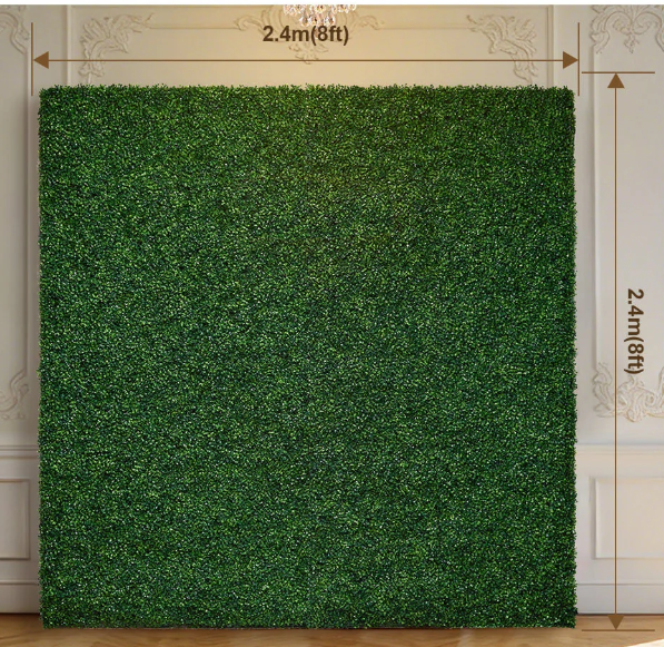 stock photo of greenery wall backdrop