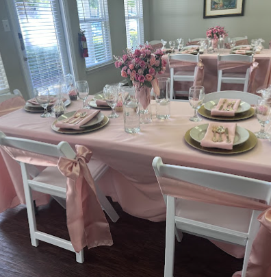 Pink and White Baby Shower