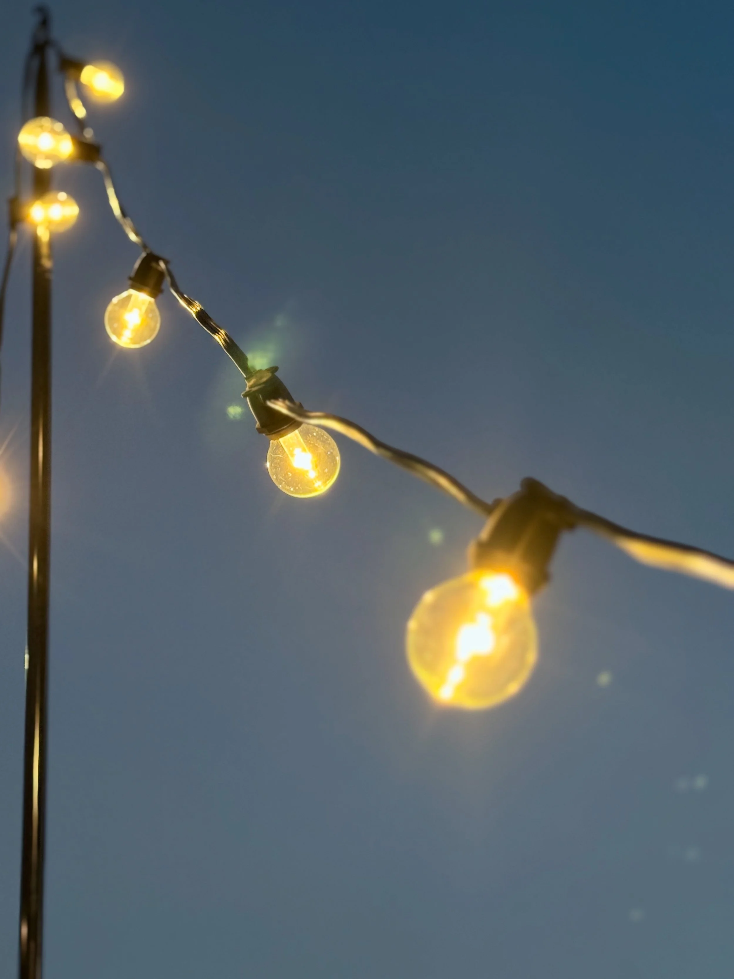 String Lights — Tables and Chairs for Rent in Raleigh | Party Rentals ...