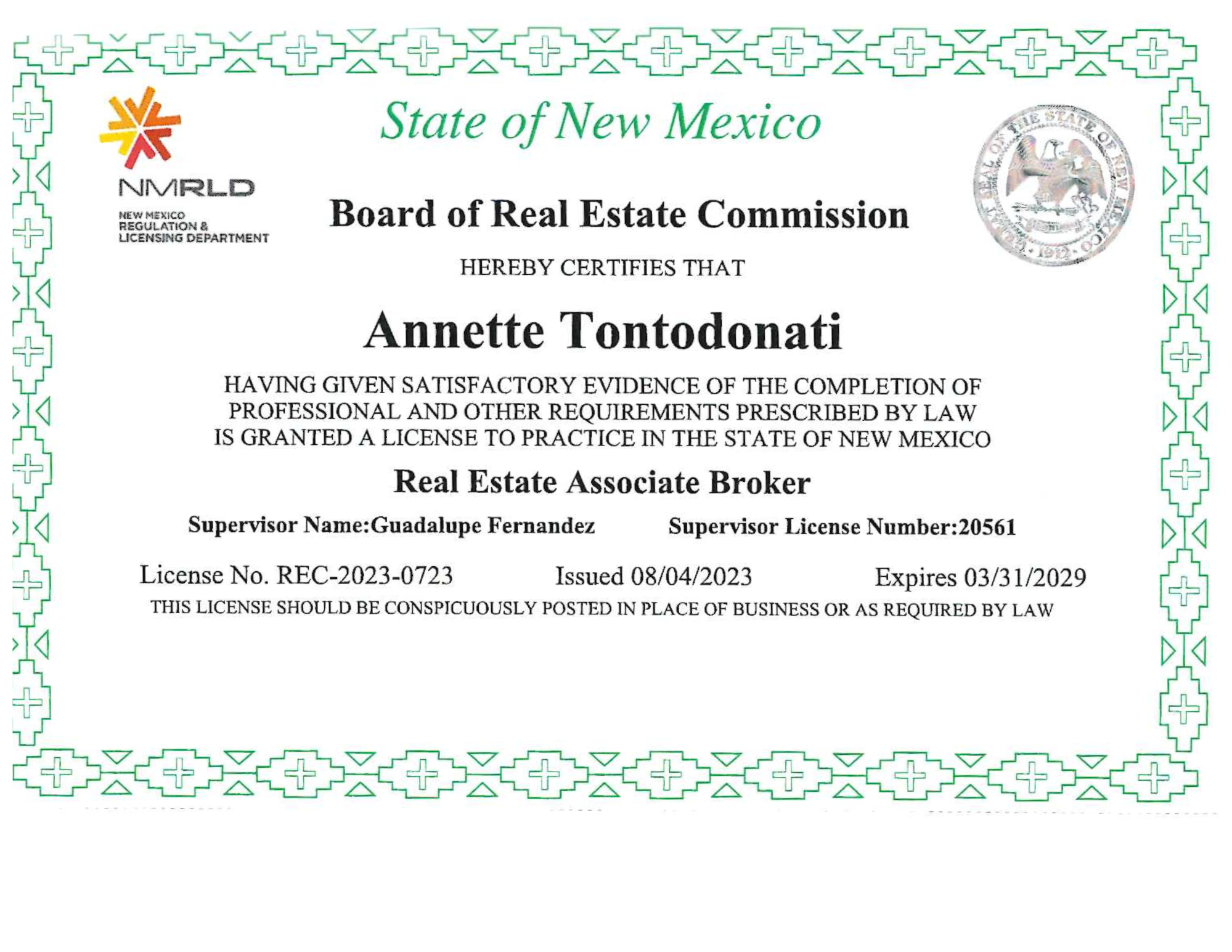 Annette Tontodonatti License .png
