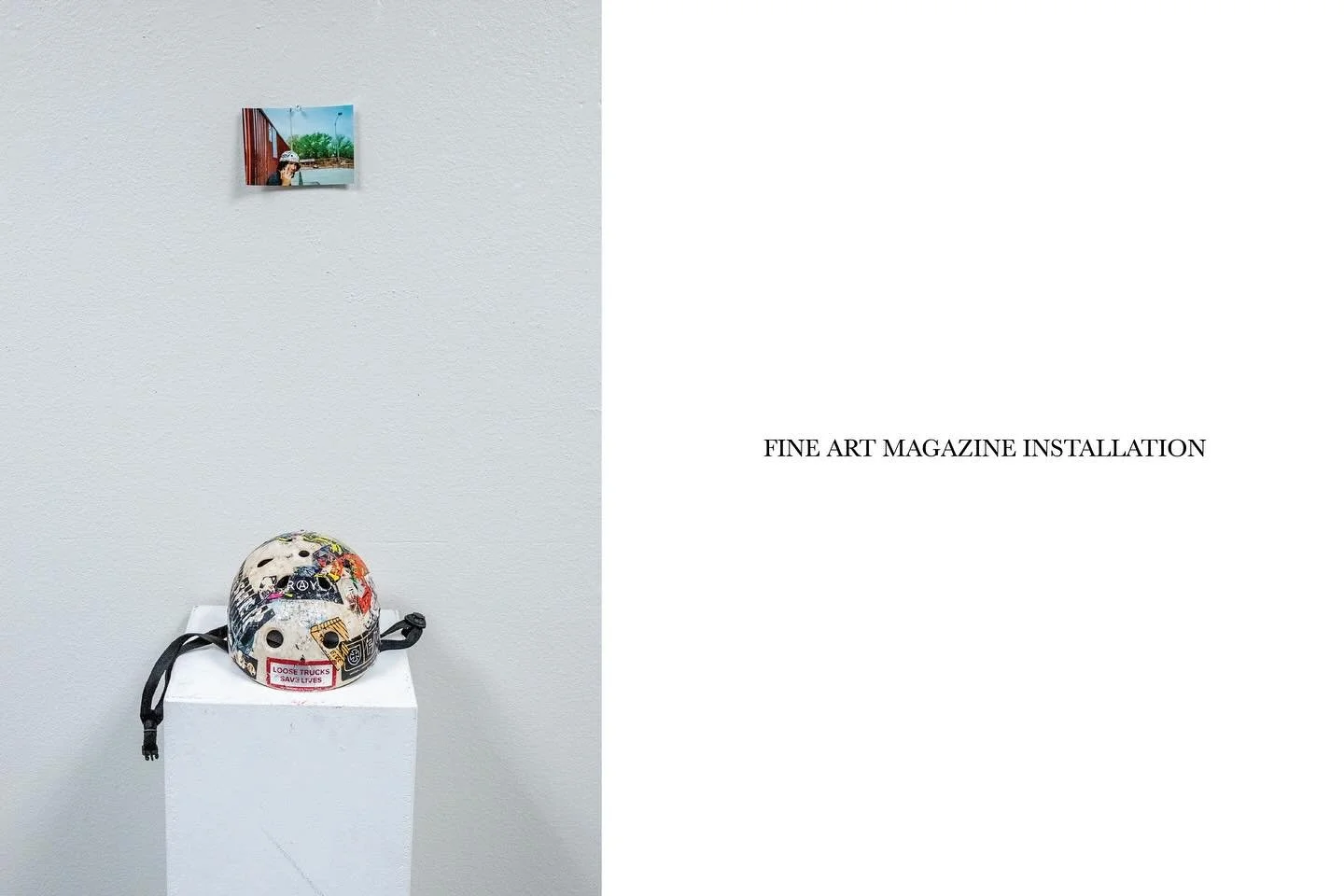 Fine Art Magazine Installation
