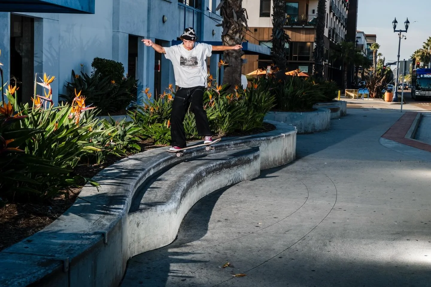 Noseslide at Transit Ledge