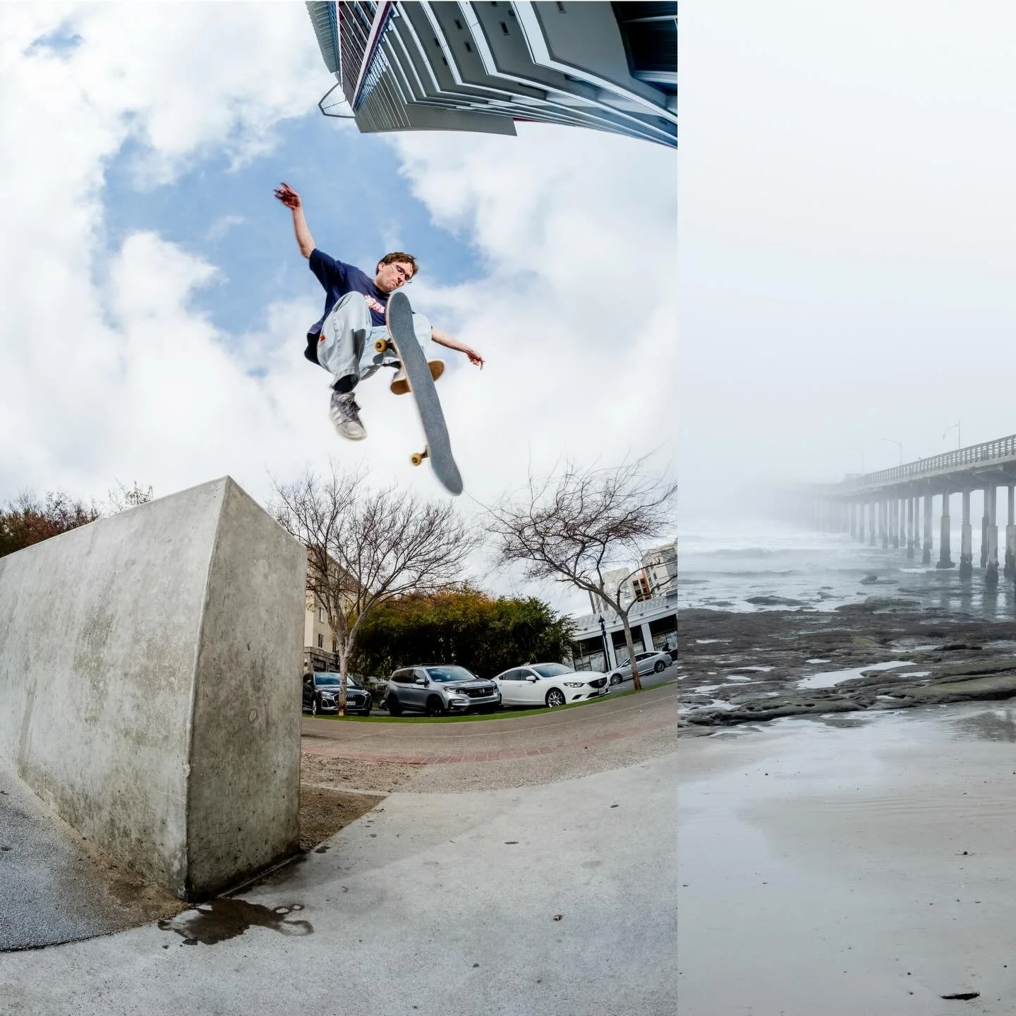 Pressure Flip and the Pier 

#myfujifilmlegacy