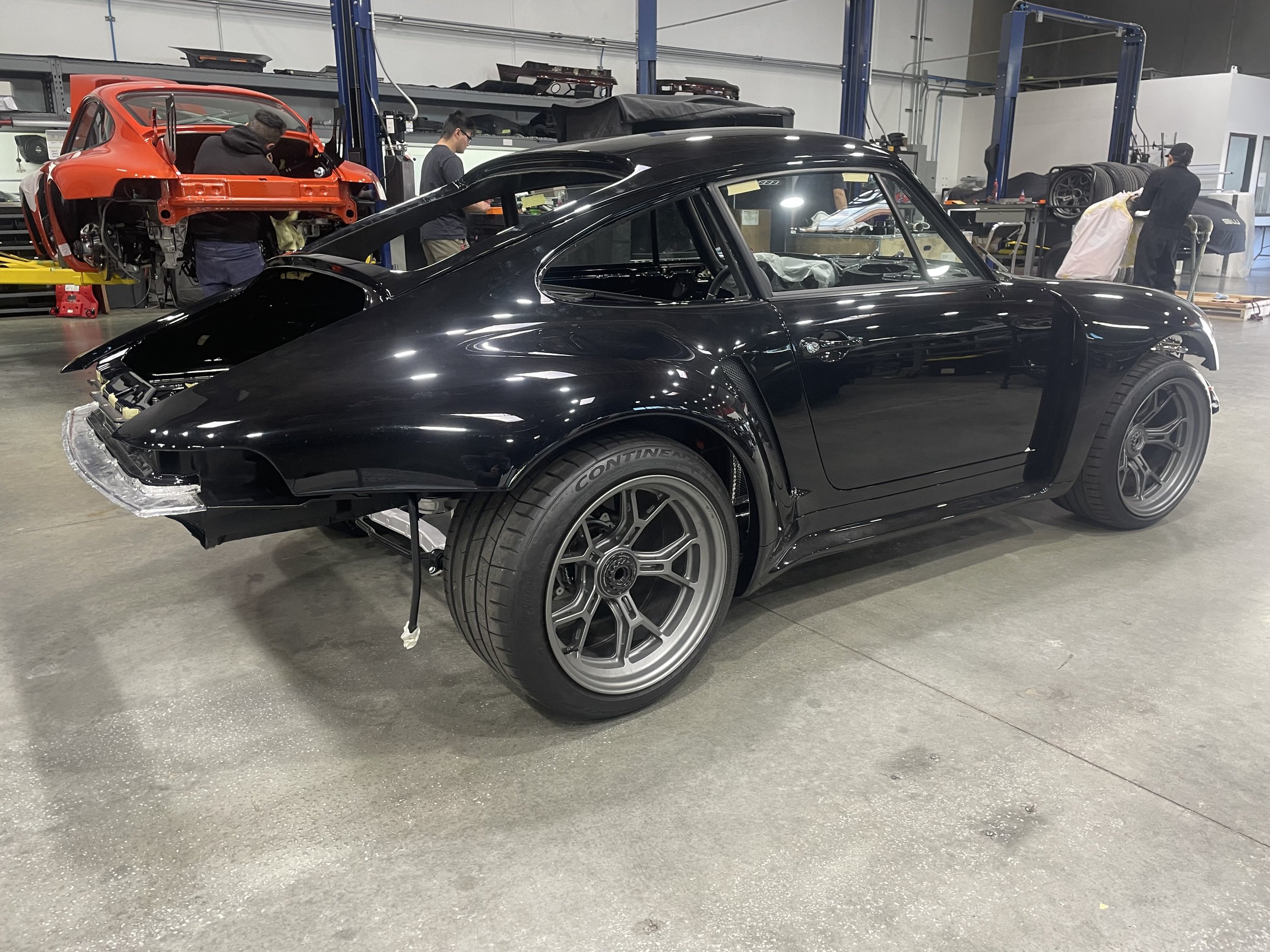 Turbo Florio 5 — Rear 3/4 view of Gunther Werks Turbo (Tornado) body without hood. — #TurboFlorio5