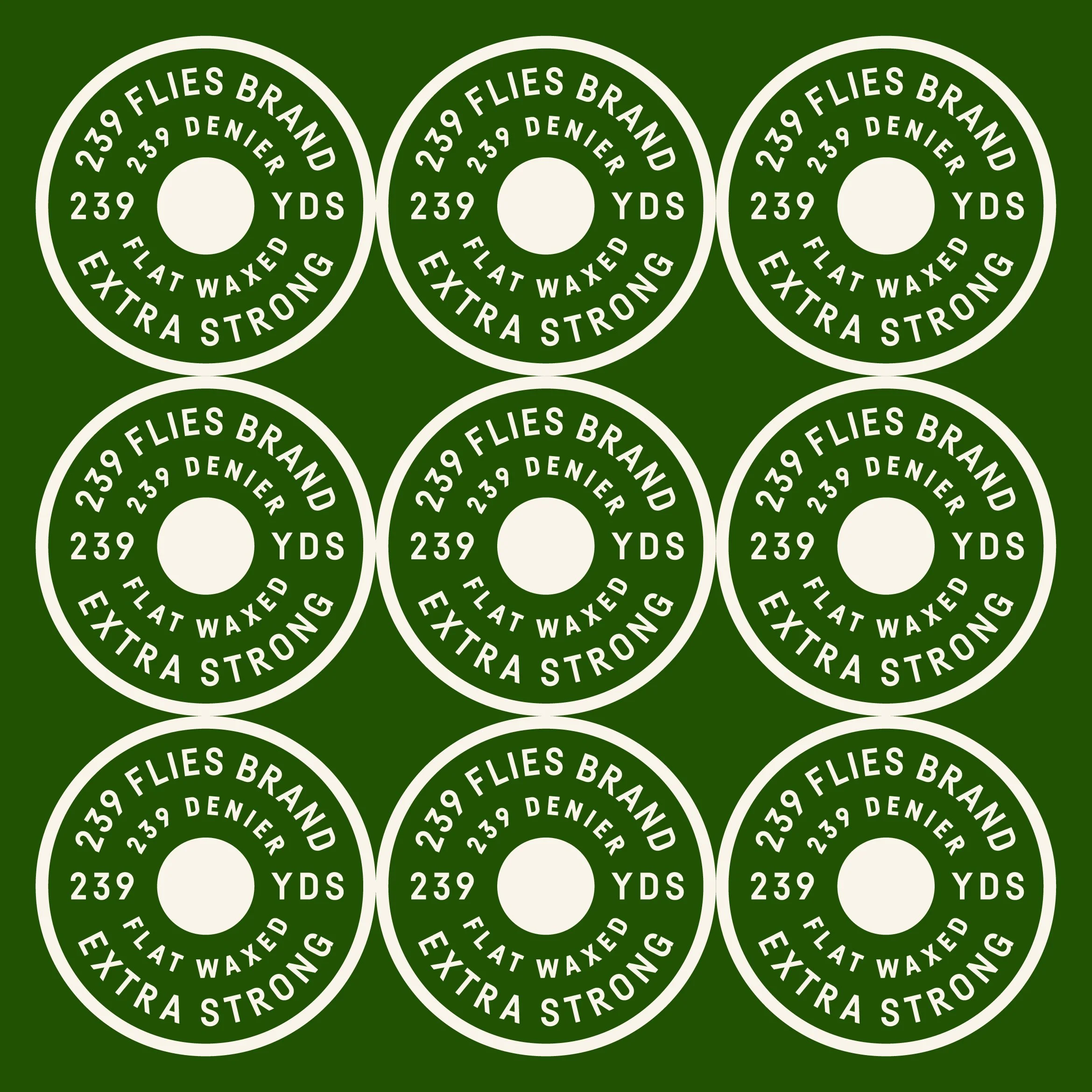 239 Flies Merchandise and Identity Design — Jay Fletcher