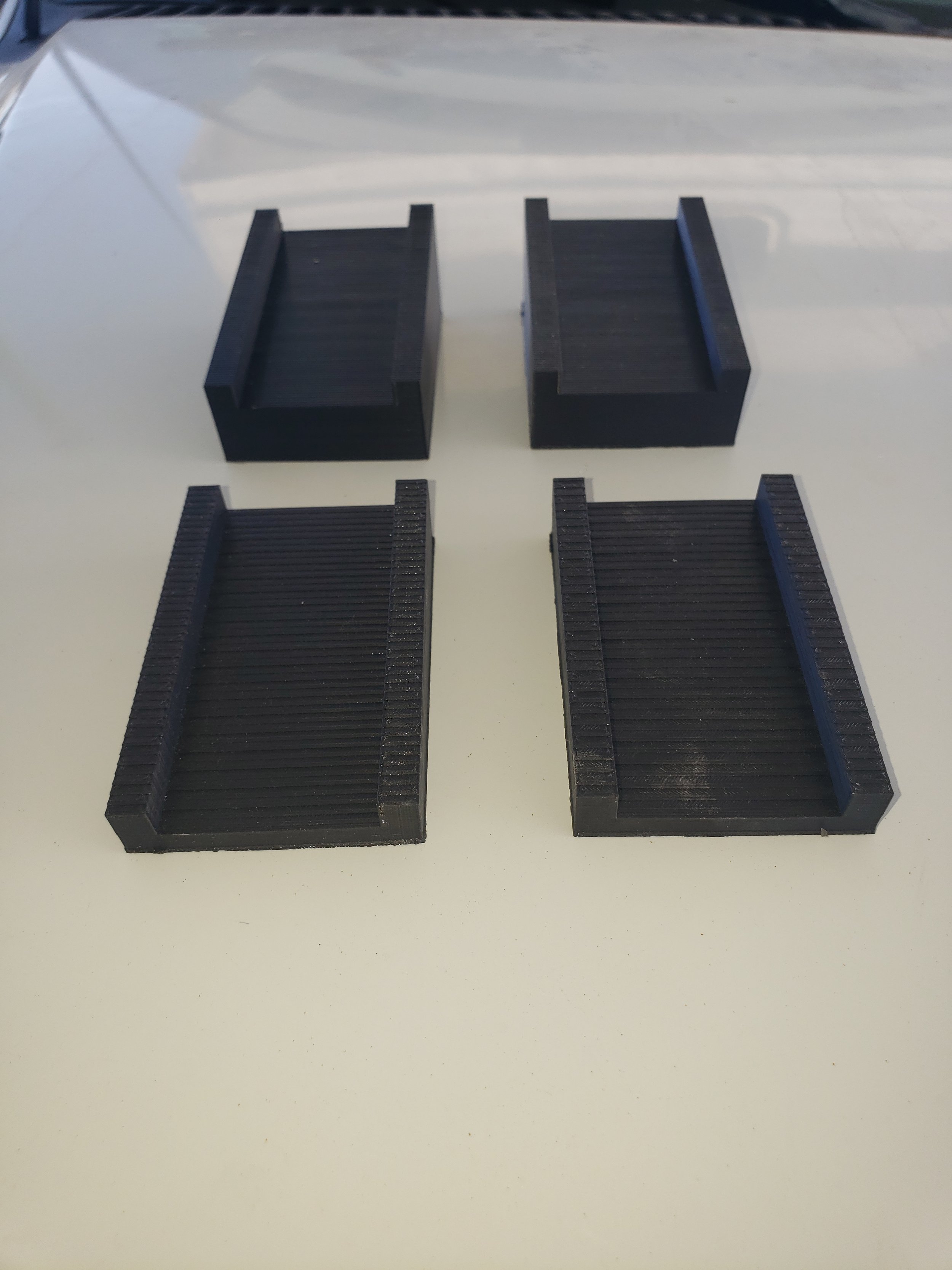 Solar supports printed and ready for install