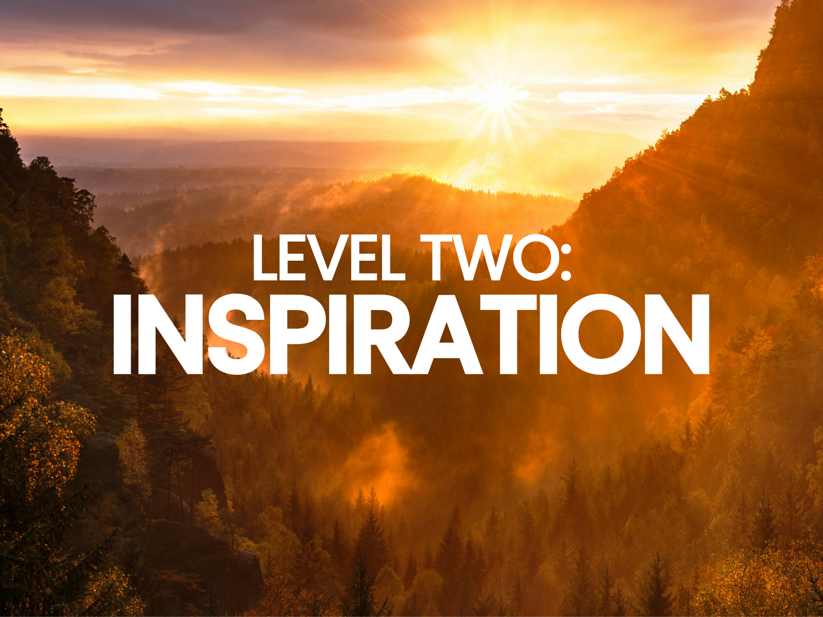 Level 2: Inspiration Weekend Workshop (In-Person)