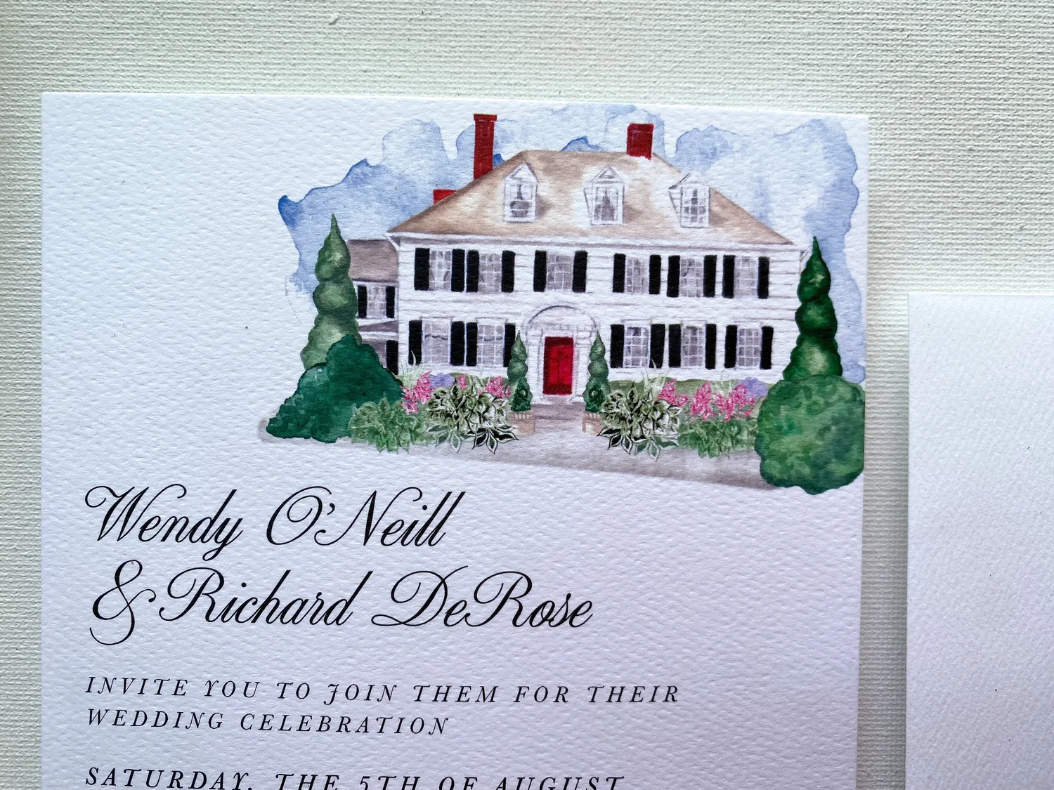 Custom Event Stationery Portfolio — CG Stationery Studio Custom