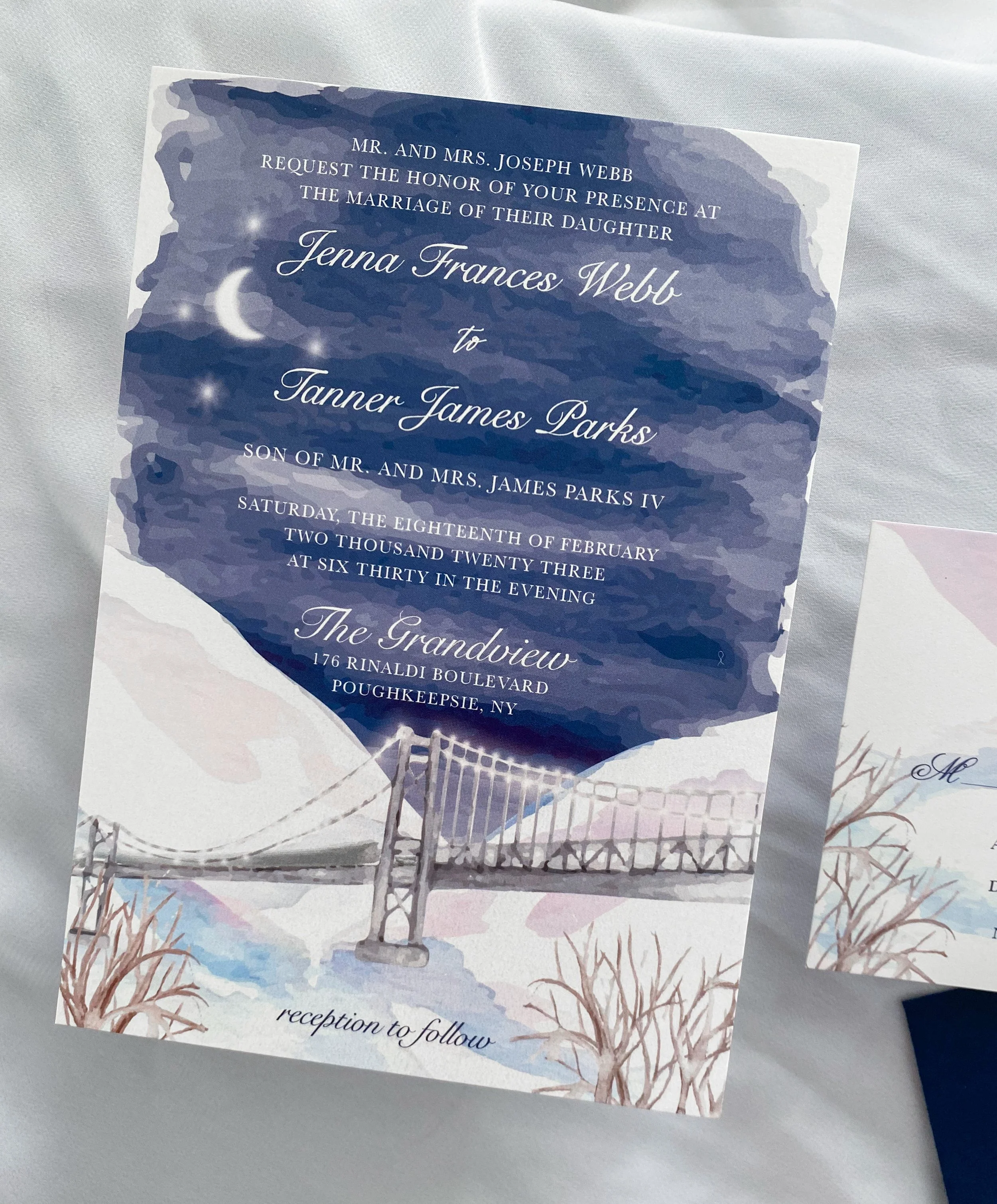 Custom Wedding Invitations CG Stationery Studio Springfield, MA