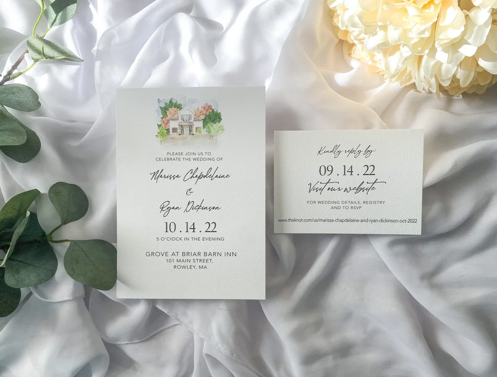 Custom Event Stationery Portfolio — CG Stationery Studio Custom