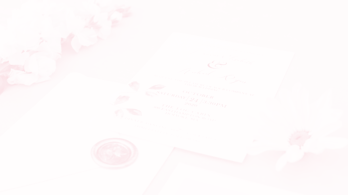 Custom Wedding Invitations CG Stationery Studio Springfield, MA