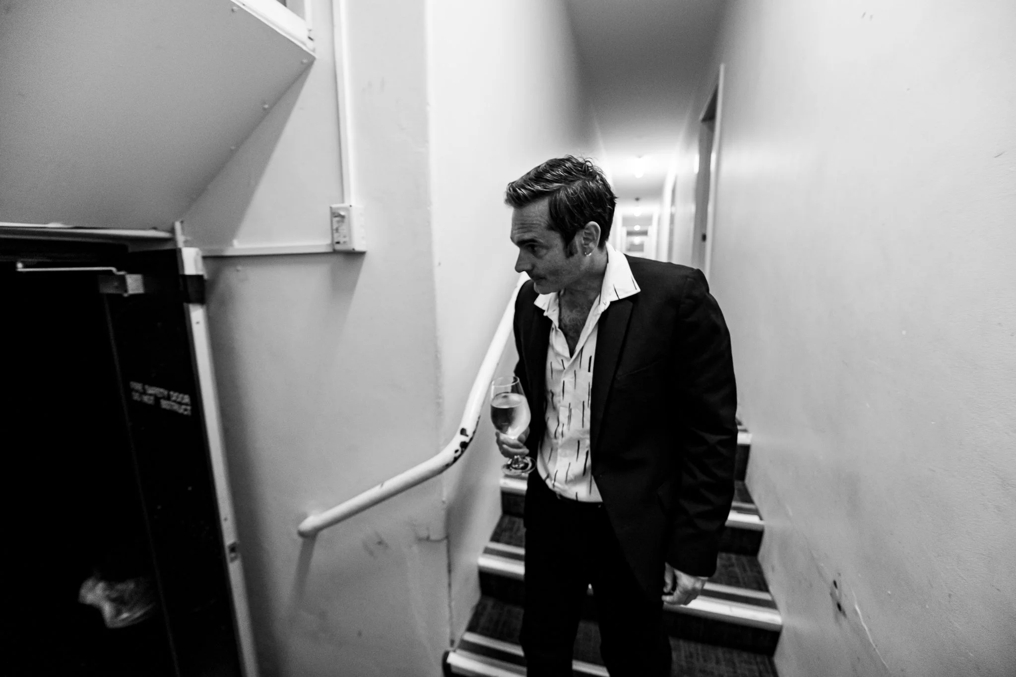 Dave Symes Walk to Stage