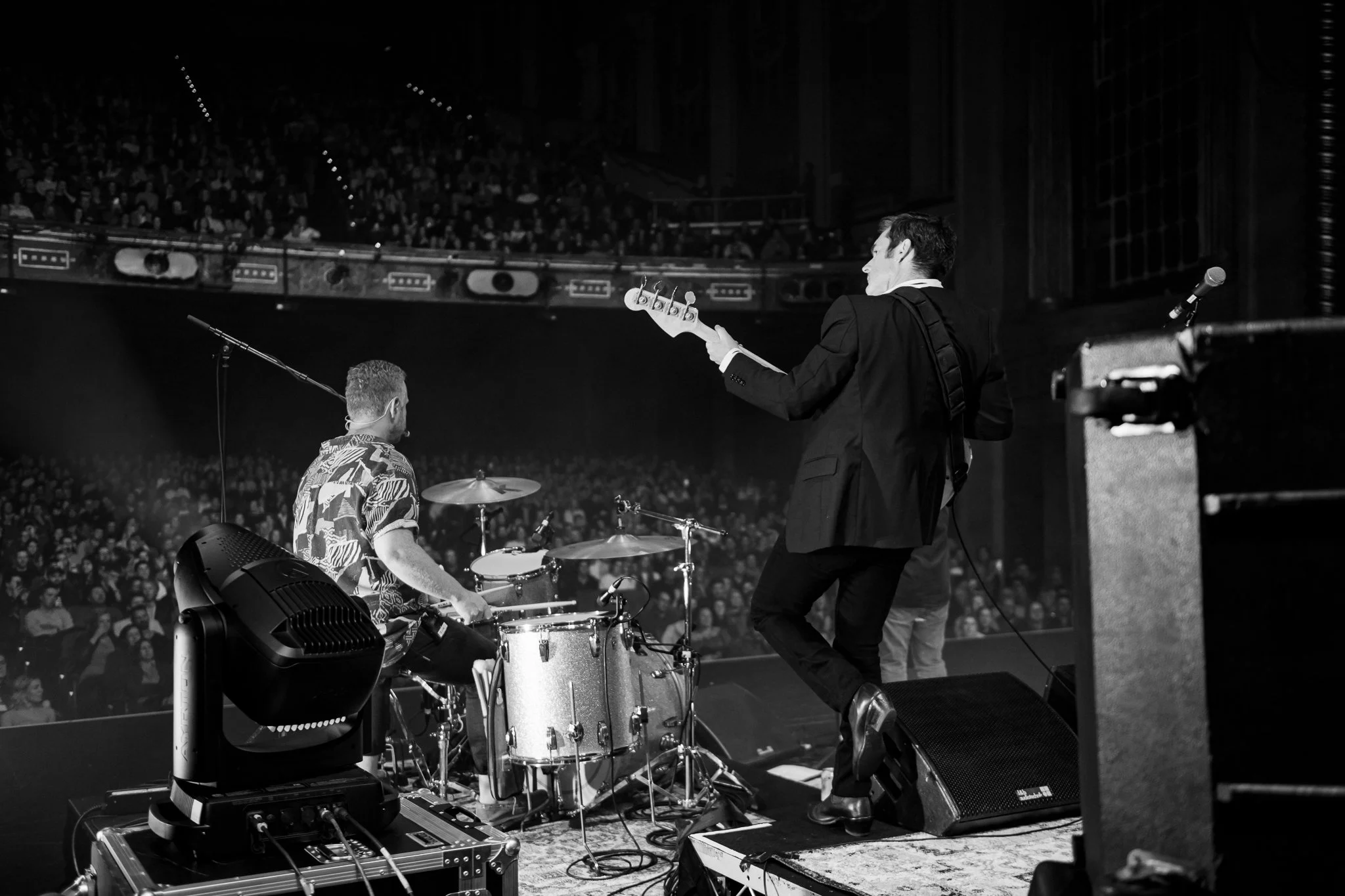 Dave Symes with Tim Hart