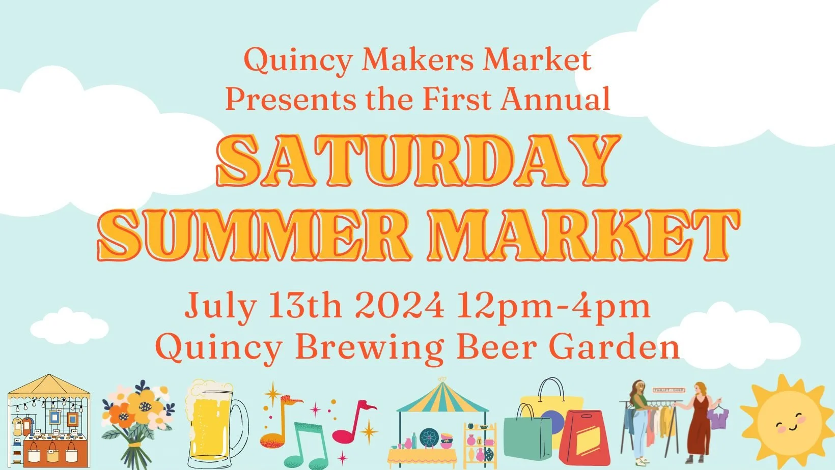 Saturday Summer Market with Liz Bentley @ QBCO
