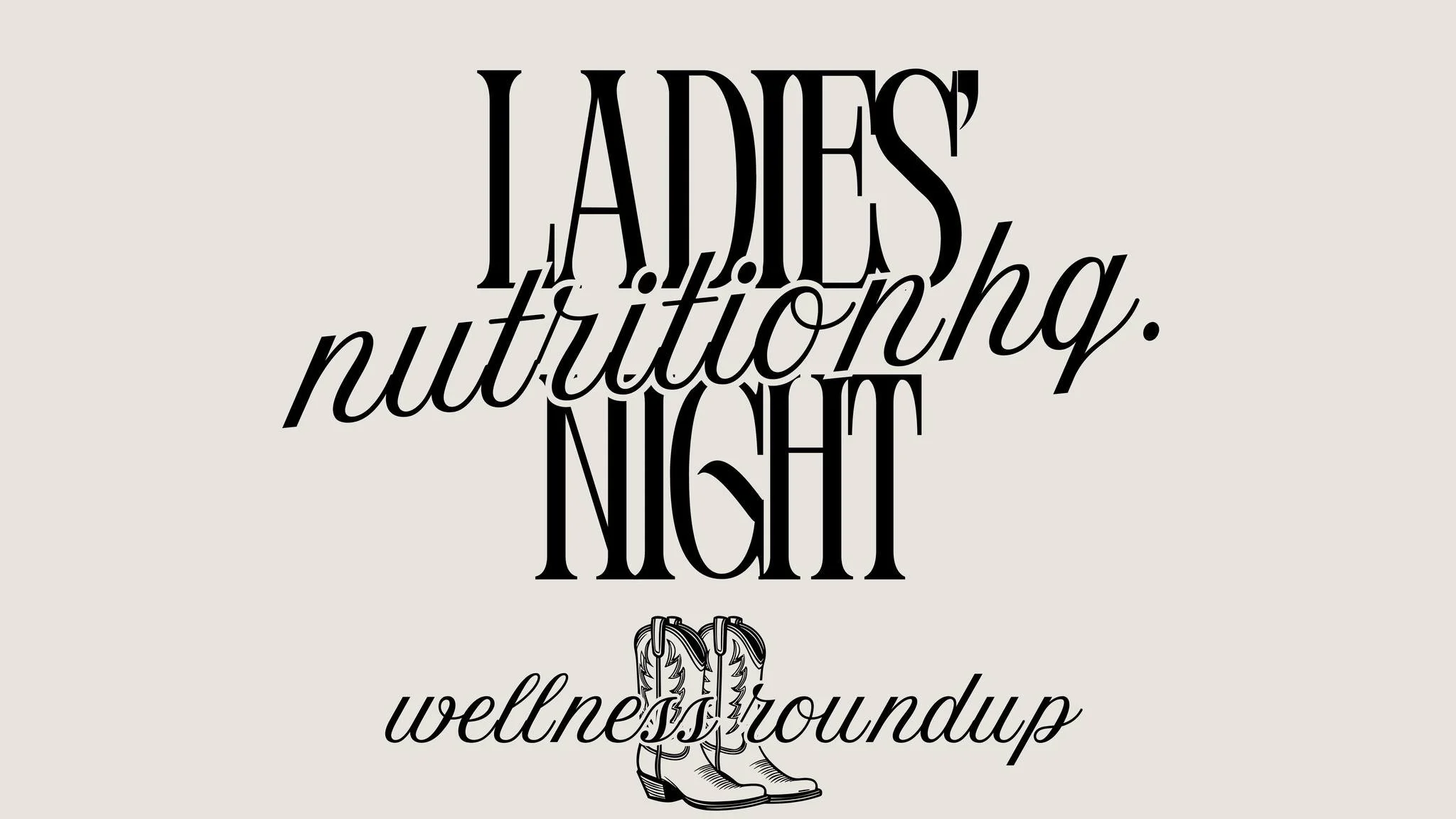 NHQTown Ladies Night @ the KROC