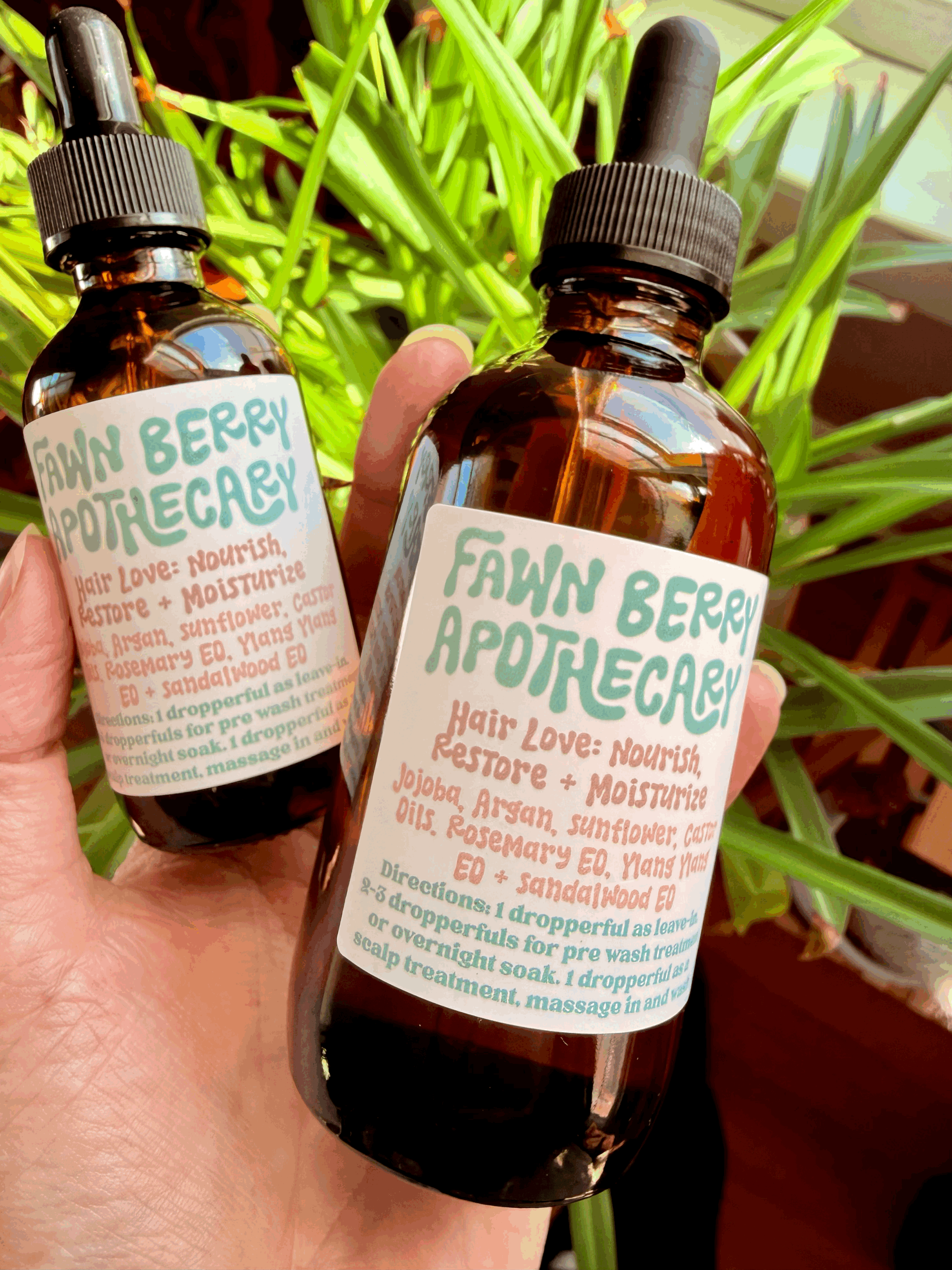 Hair Love: Oil for dry and damaged hair