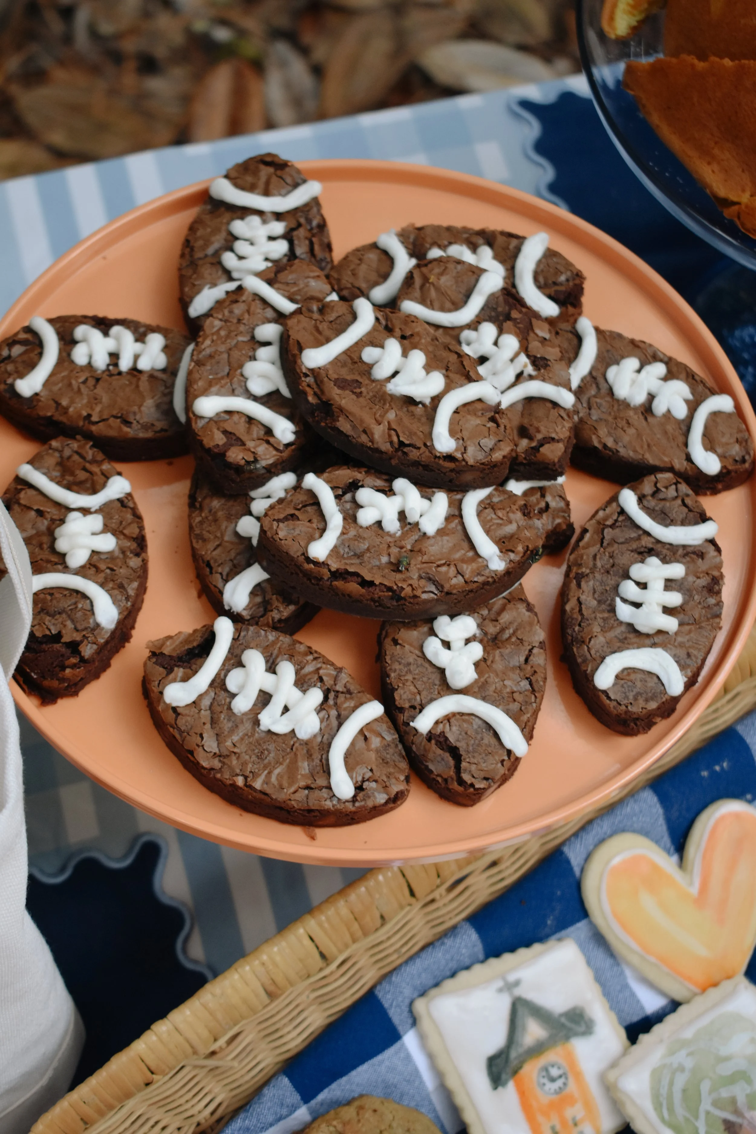 Auburn Game Day Brownies