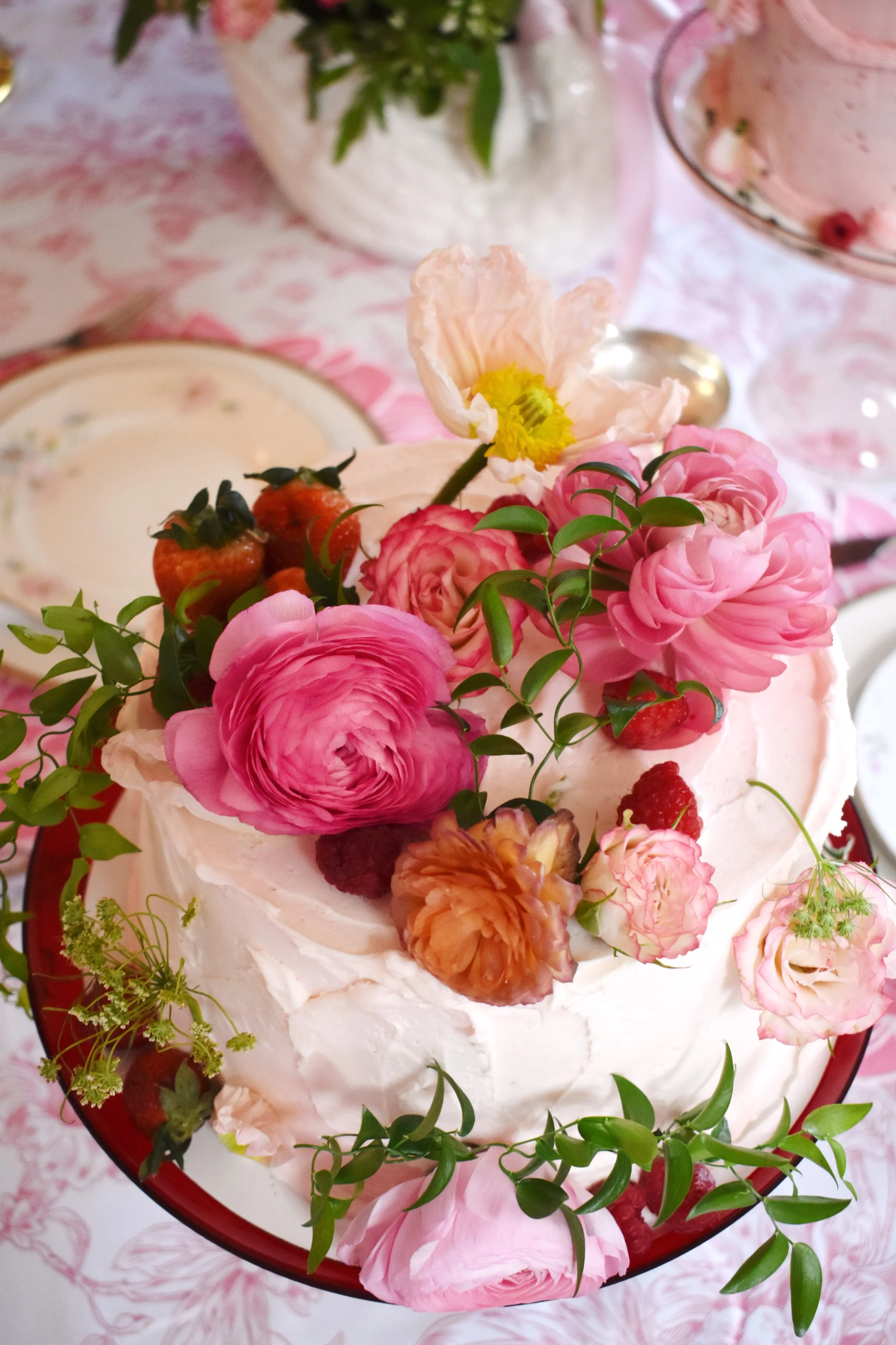 Love in Bloom Cake
