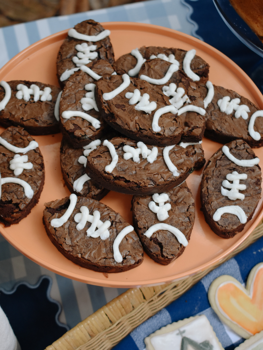 Auburn Game Day Brownies