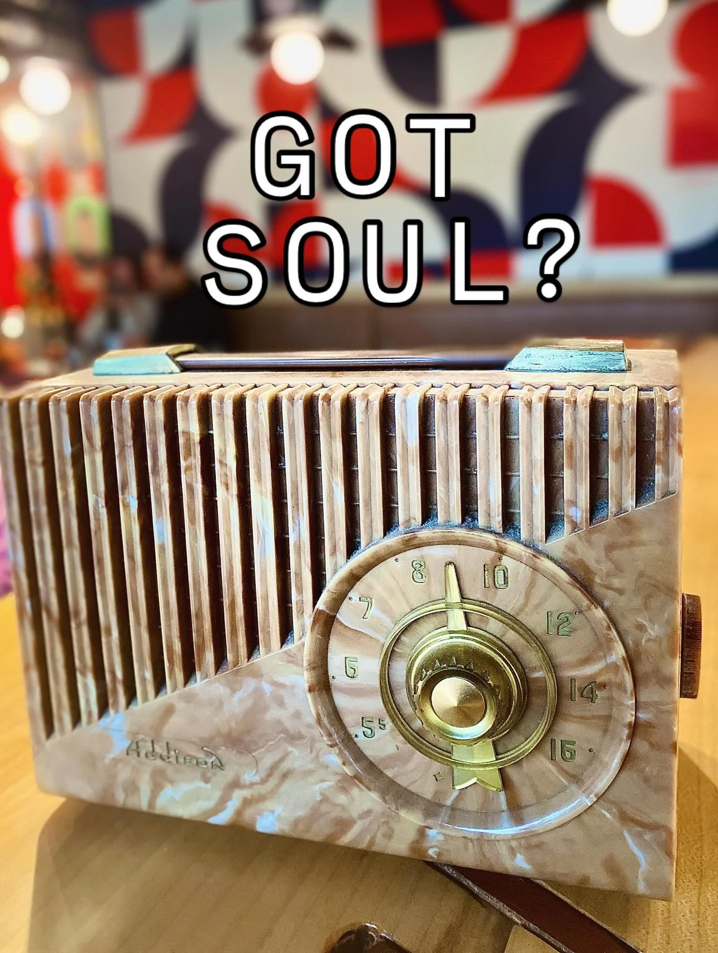 We&rsquo;ve got Aretha, James, Marvin, Otis, Sam and a lot more.
GRIT.  We&rsquo;ve got our own groove.