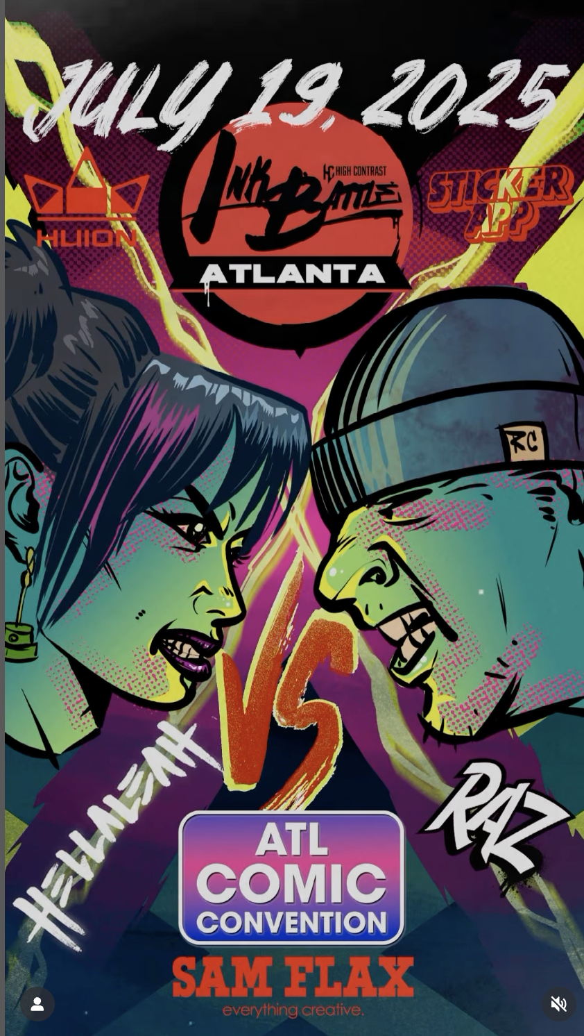 Ink Battle quarter final : ATL Comic Con