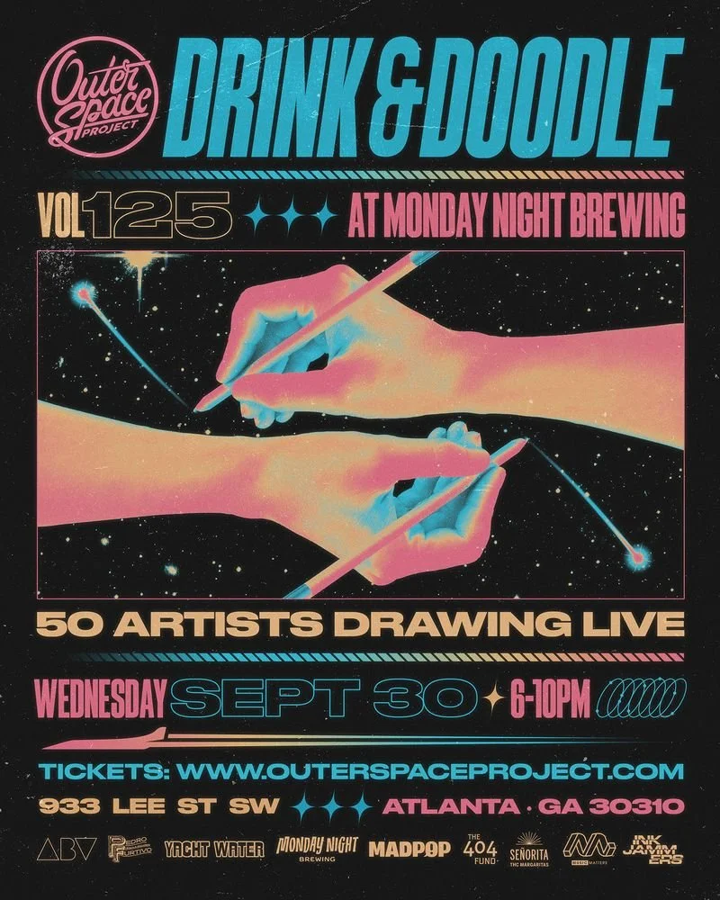 Drinkndoodle | outerspace project