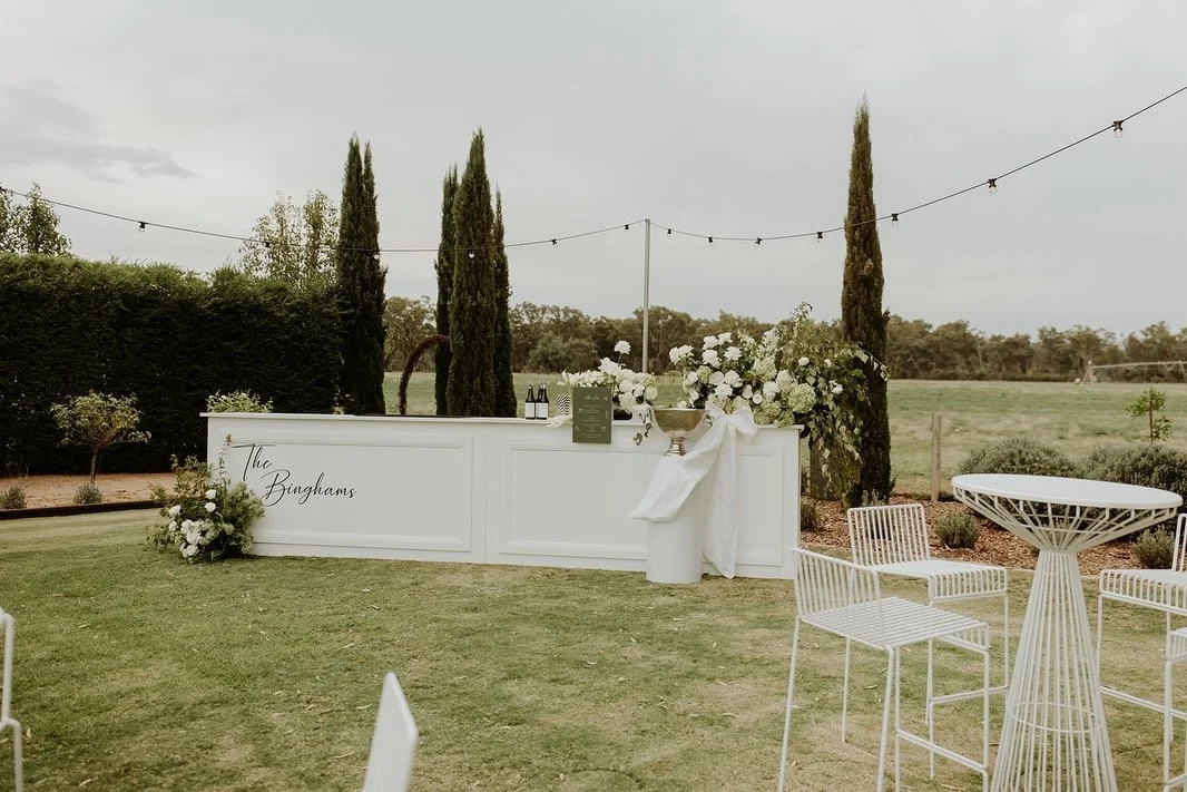 The Binghams&rsquo; 🤍 

Timeless furniture, open lawn spaces and beautiful  styling moments create the kind of atmosphere where memories start being made! March is here and we are ready for all the beautiful memories to be made. 

Furniture/ Marquee