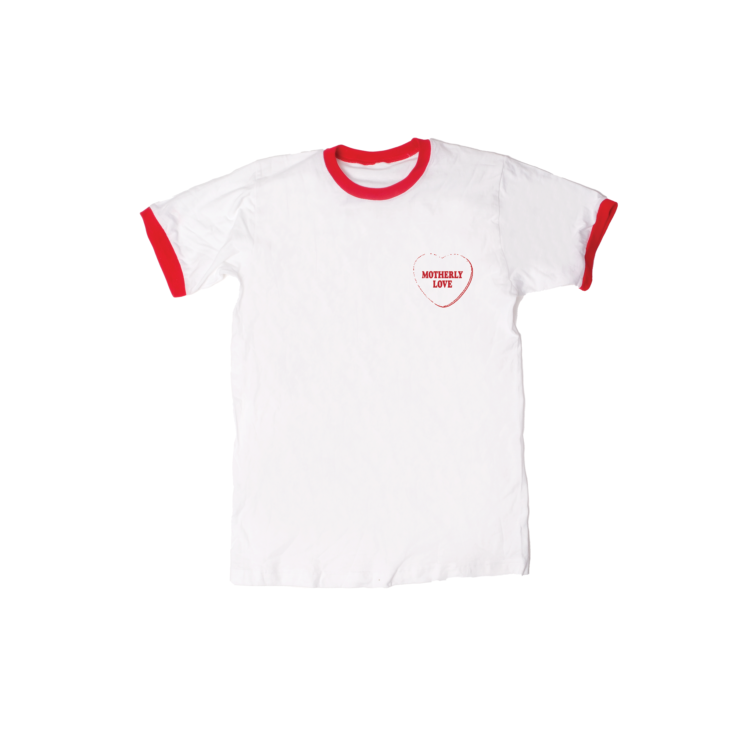 ML heart gram ringer tee — Motherly Love