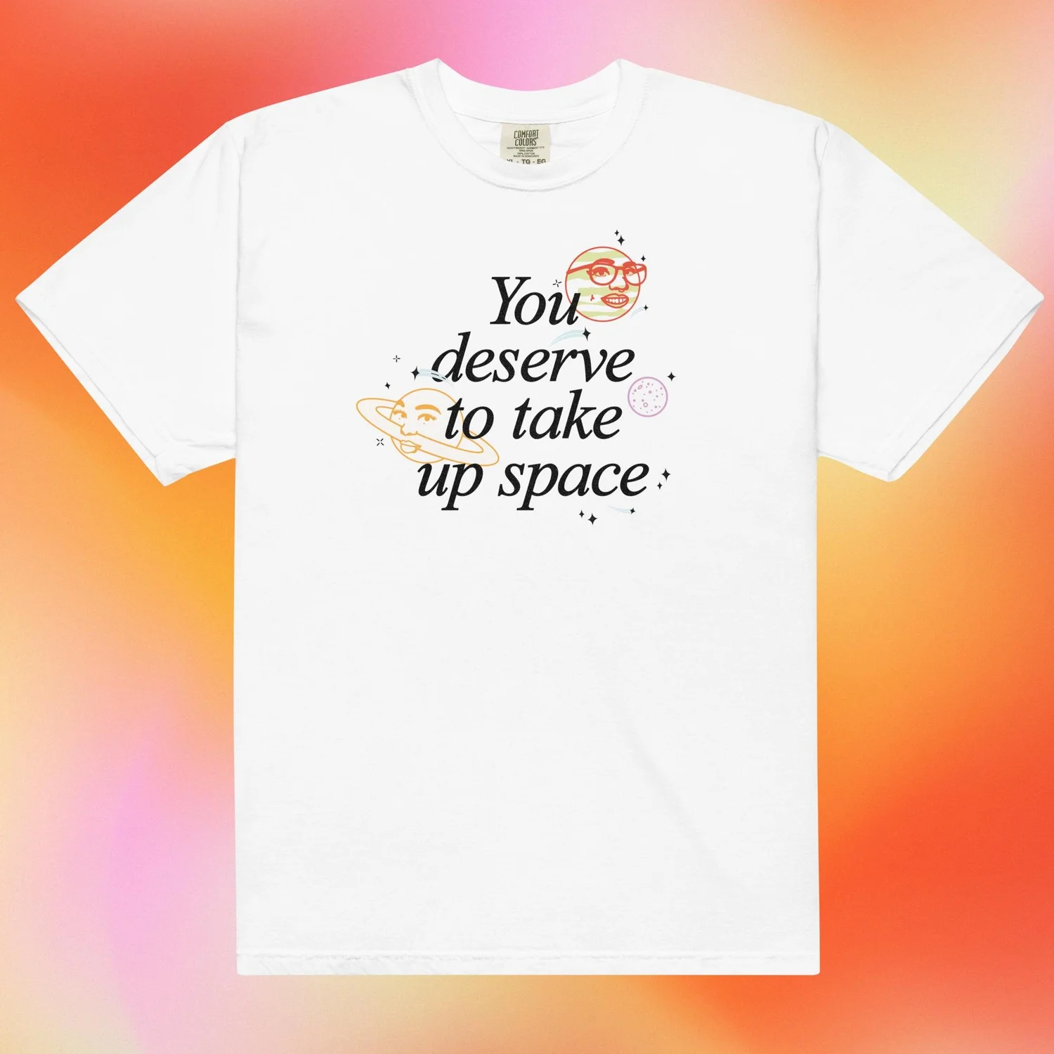 Take Up Space Heavyweight Tee — Dame