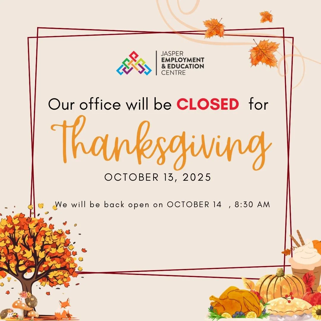 Happy Thanksgiving! 🍁
Please note that the office will be closed on Monday, October 13th.

We'll be back on Tuesday, October 14th, ready to help you. Enjoy the long weekend!
