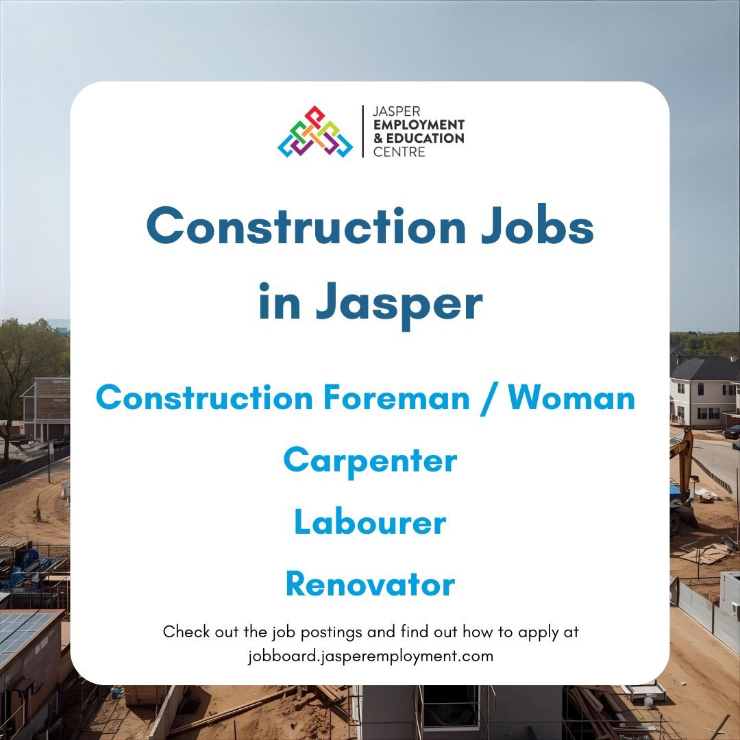 Looking to be part of the rebuilding efforts in Jasper? 🏗️
This might be the opportunity you&rsquo;ve been waiting for!

Check out our job board to find the job posting and to apply!
🔗 https://jobboard.jasperemployment.com/