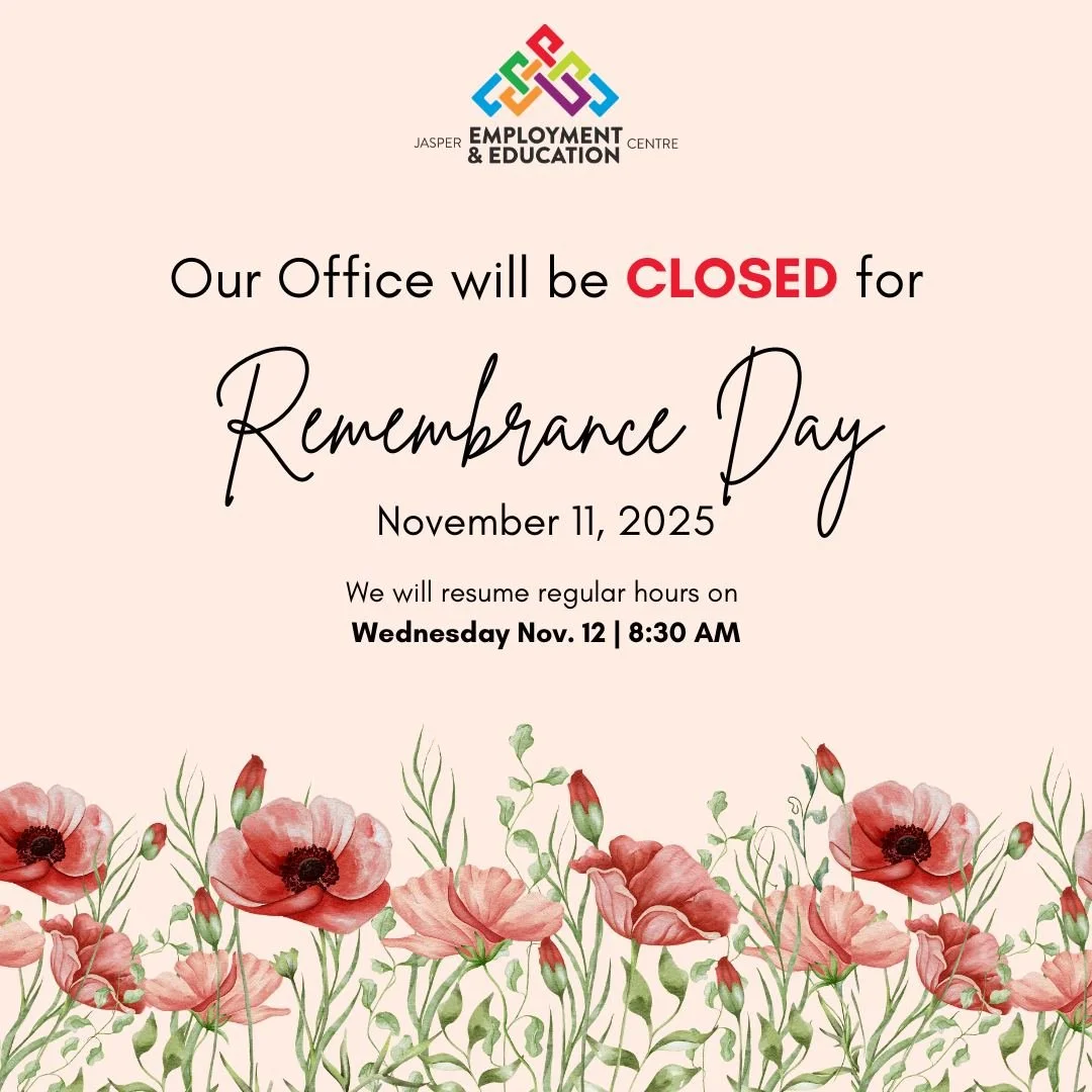 Our office will be closed in observance of Remembrance Day as we take time to honour and remember those who served and sacrificed.