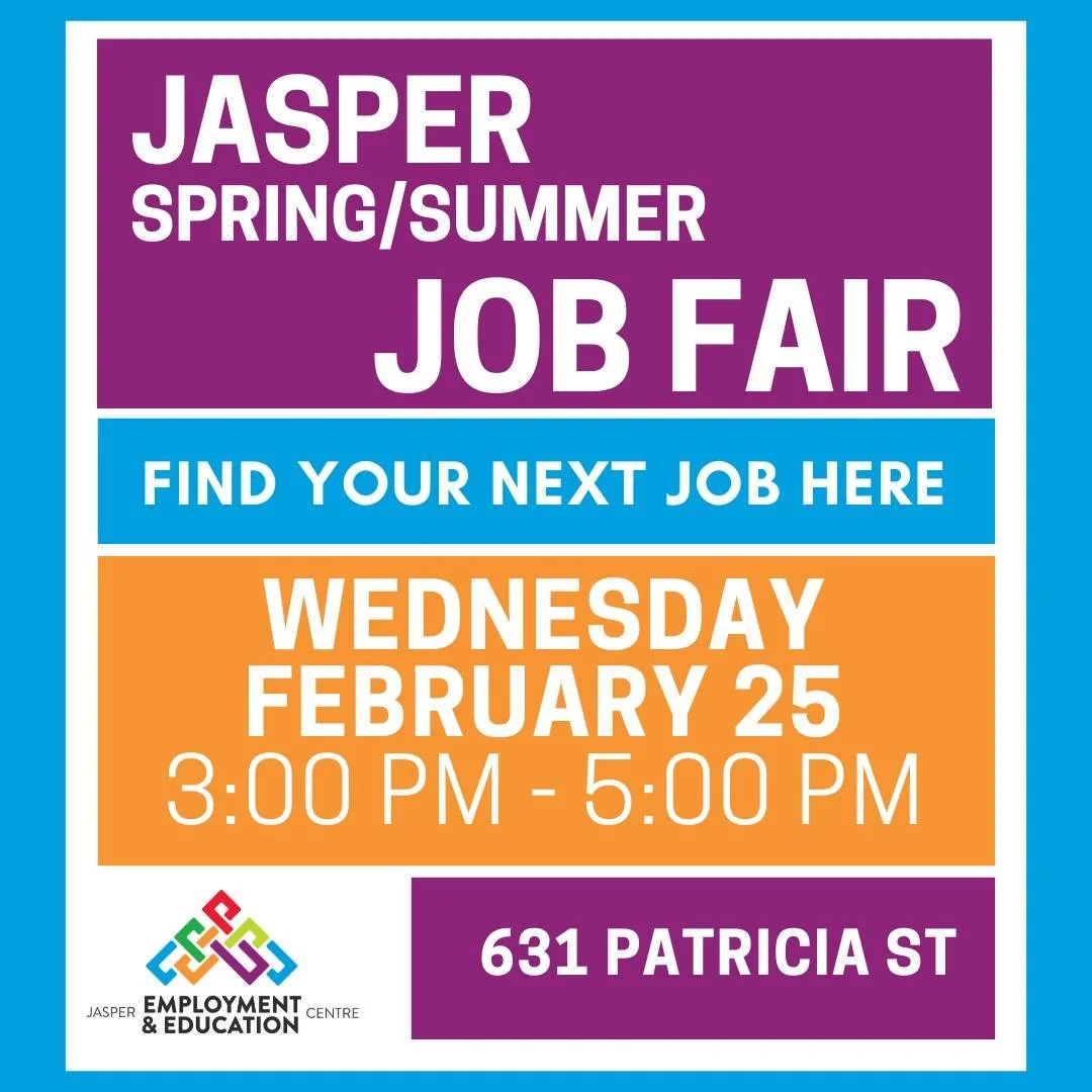 Got plans for Feb 25? You do now 😉
Join us for our upcoming Job Fair
🗓 February 25 , 2026 | ⏰ 3:00 &ndash; 5:00 PM 
📍631 Patricia St. ( Jasper Employment ) 

If you require resume assistance prior to job fair, stop by our office or send us an emai