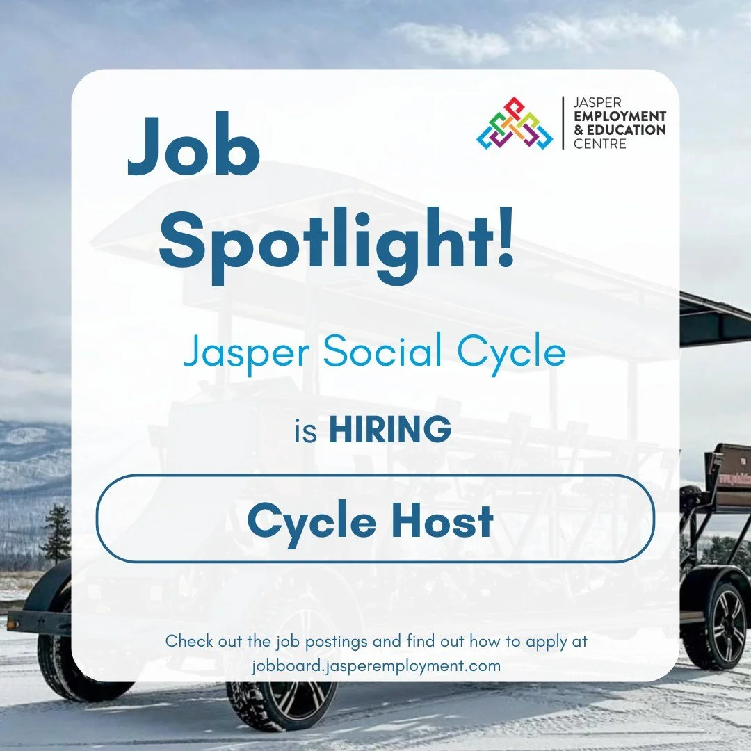Looking for a fun and unique summer opportunity? ☀️🚲

Jasper Social Cycle is now hiring Cycle Hosts!
Enjoy a job where you&rsquo;ll stay active, meet great people, and have fun while you work.

Click the link to learn more and apply today!
🔗 https: