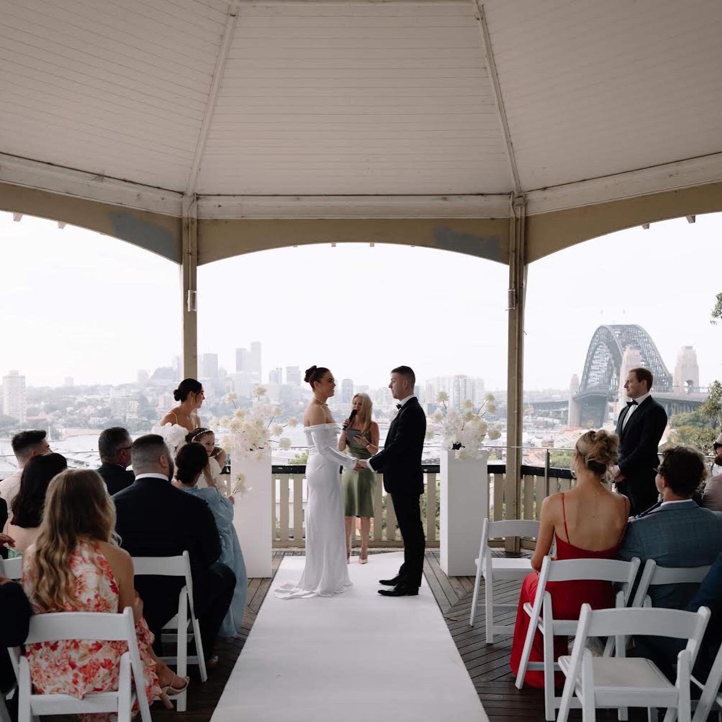 Lovesick Florals, Furniture, Celebrant. 

A magical celebration in the iconic Observatory Hill Rotunda.