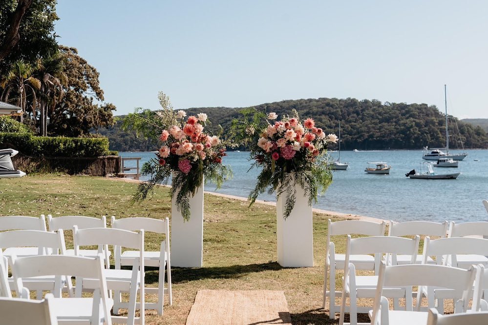 We love you, Palm Beach.

Ceremony styling from Lovesick