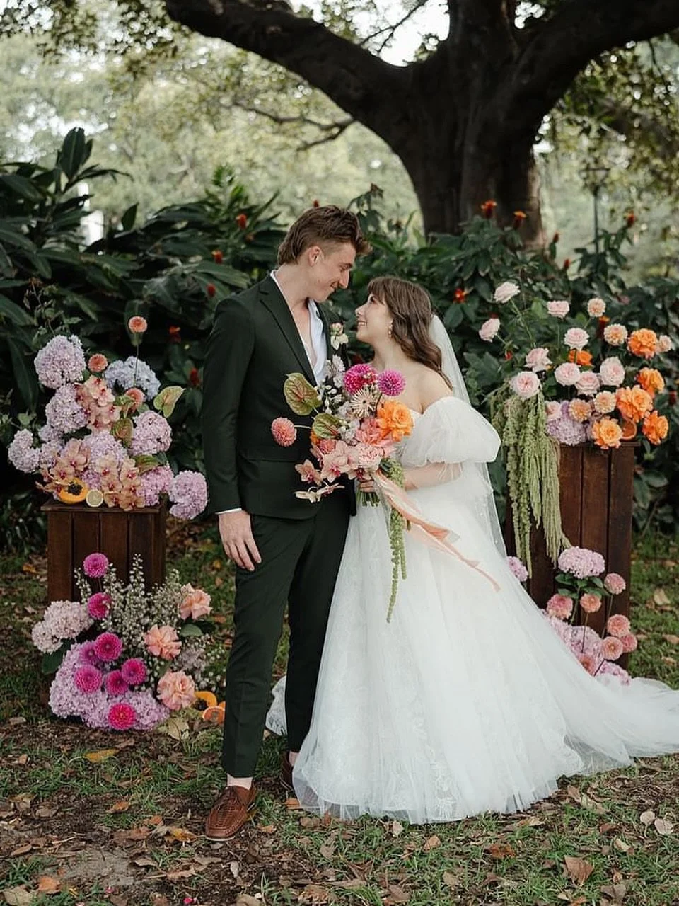 One of the prettiest weddings there ever was 🤍
