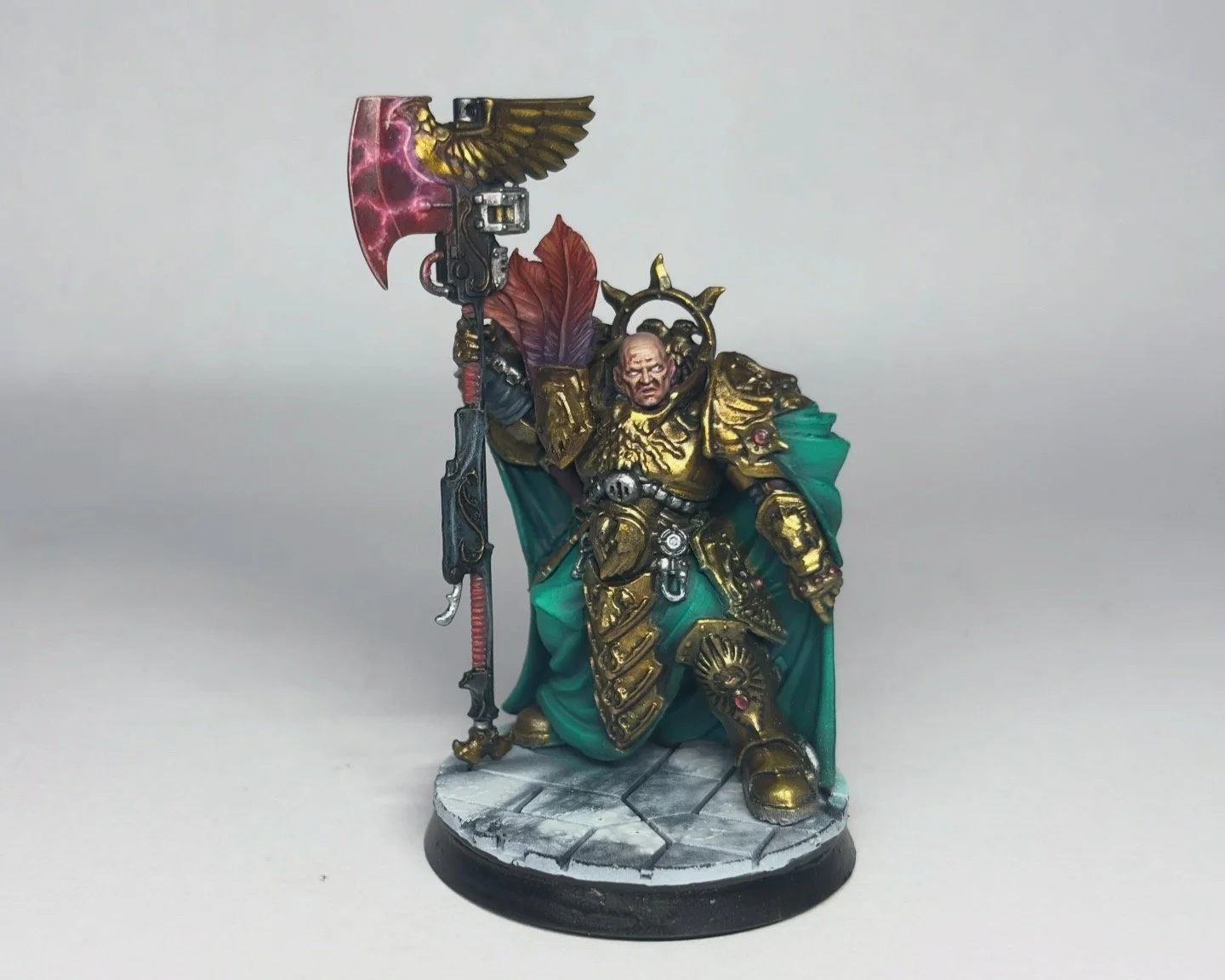 adeptus custodes commission work for warhammer 40k - Trajann Valoris