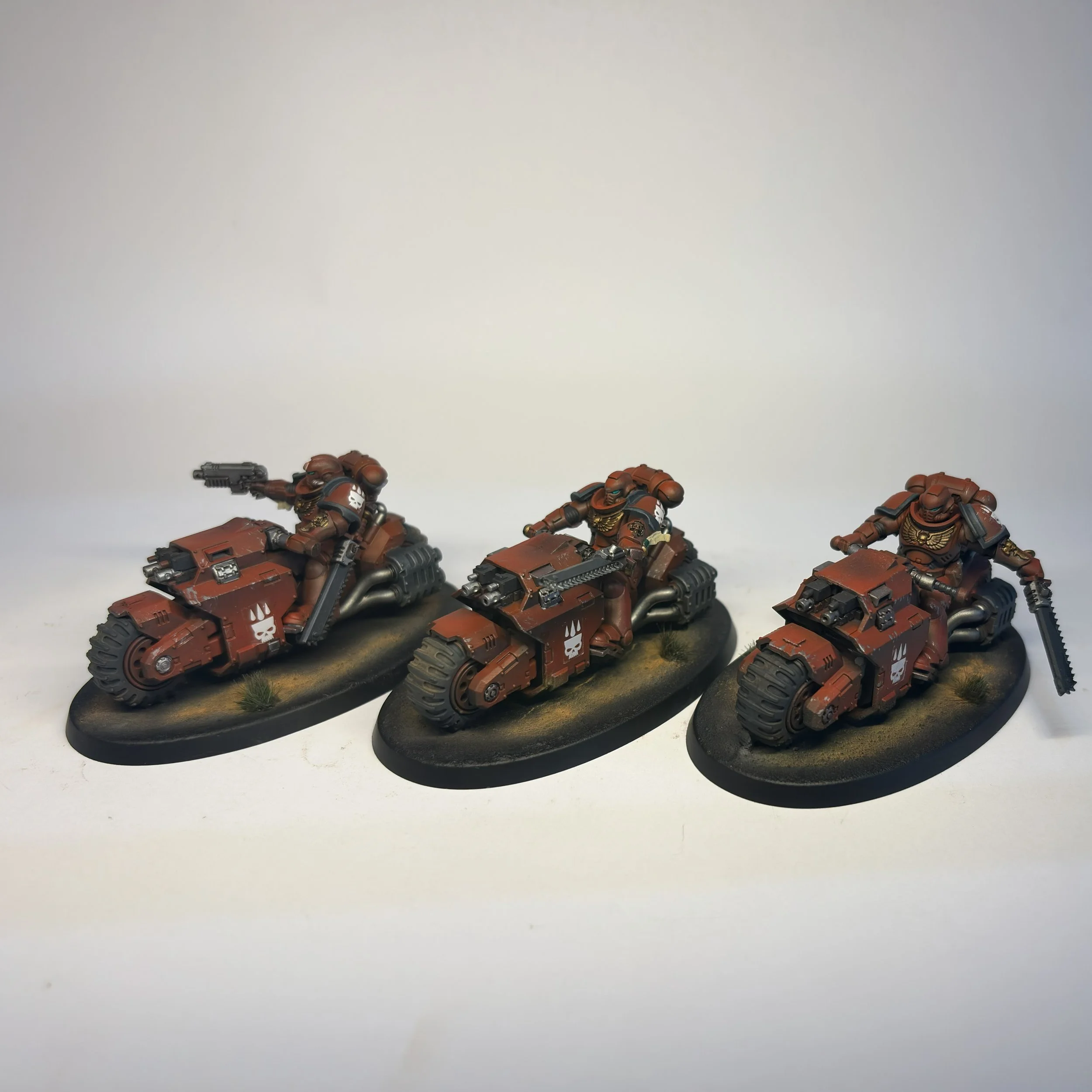 lood Angels Space Marine  outriders commission work  - Warhammer 40k