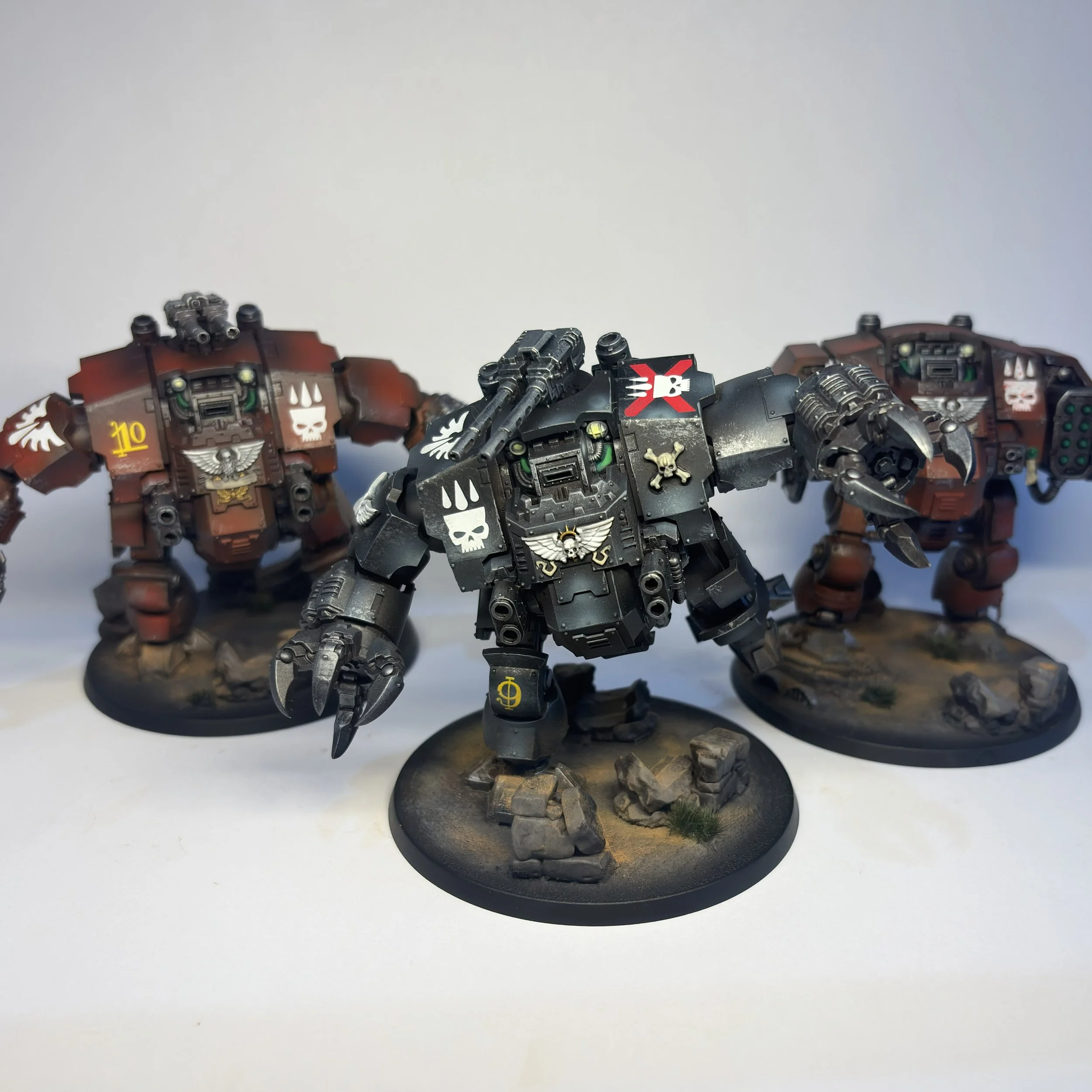 lood Angels Space Marine  commission work  dreadnoughts - Warhammer 40k