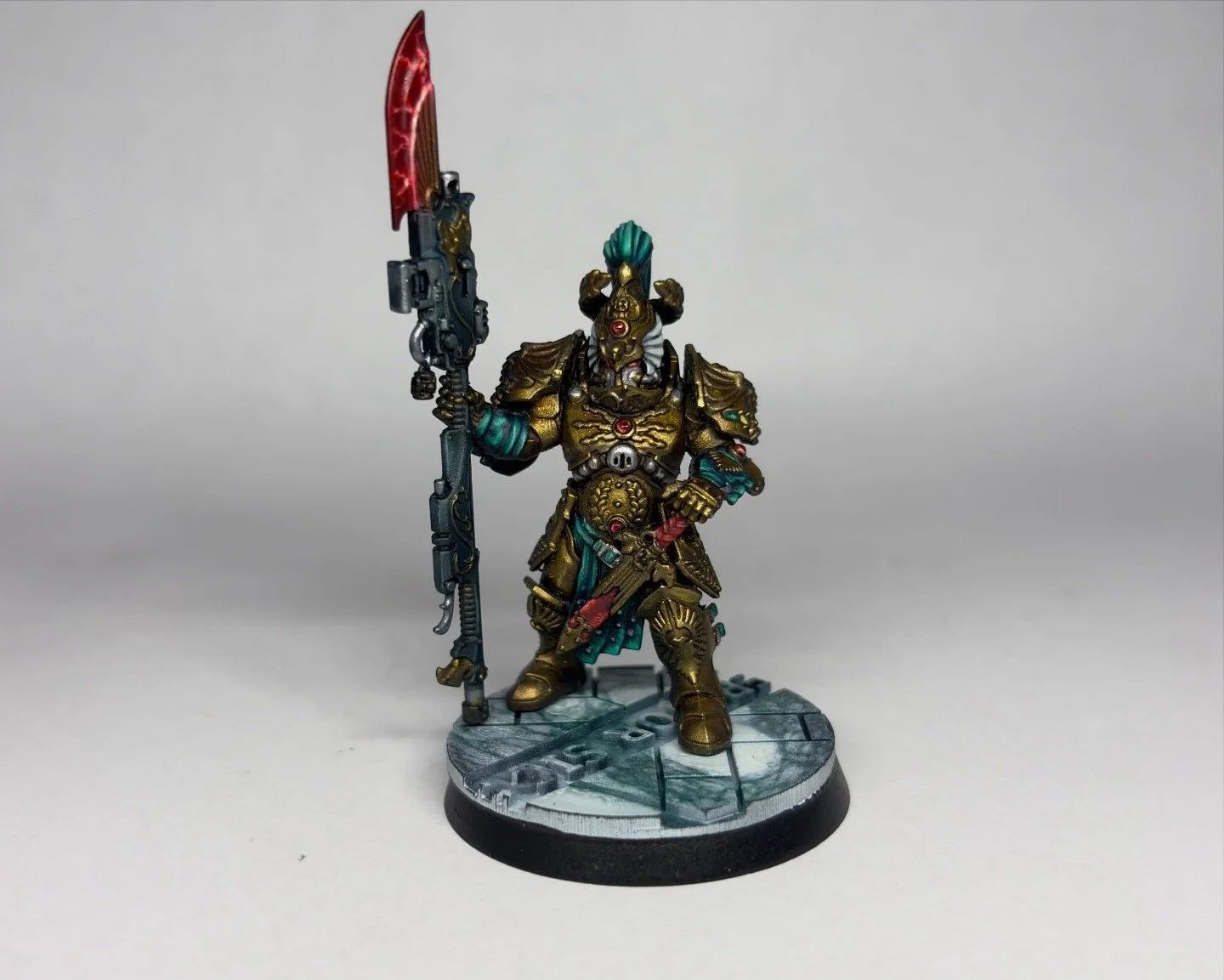 adeptus custodes commission work for warhammer 40k