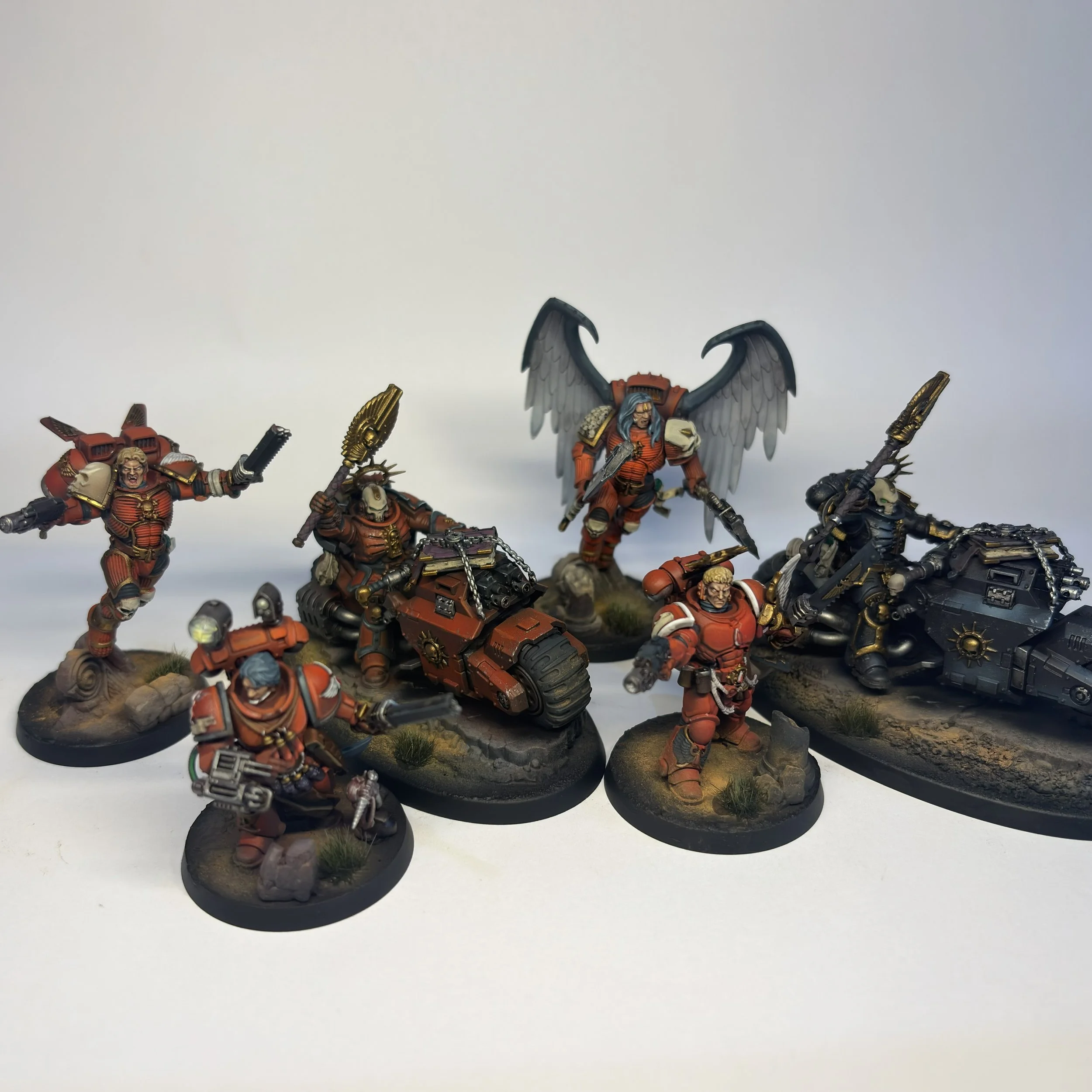 lood Angels Space Marine  commission work  - Characters- Warhammer 40k