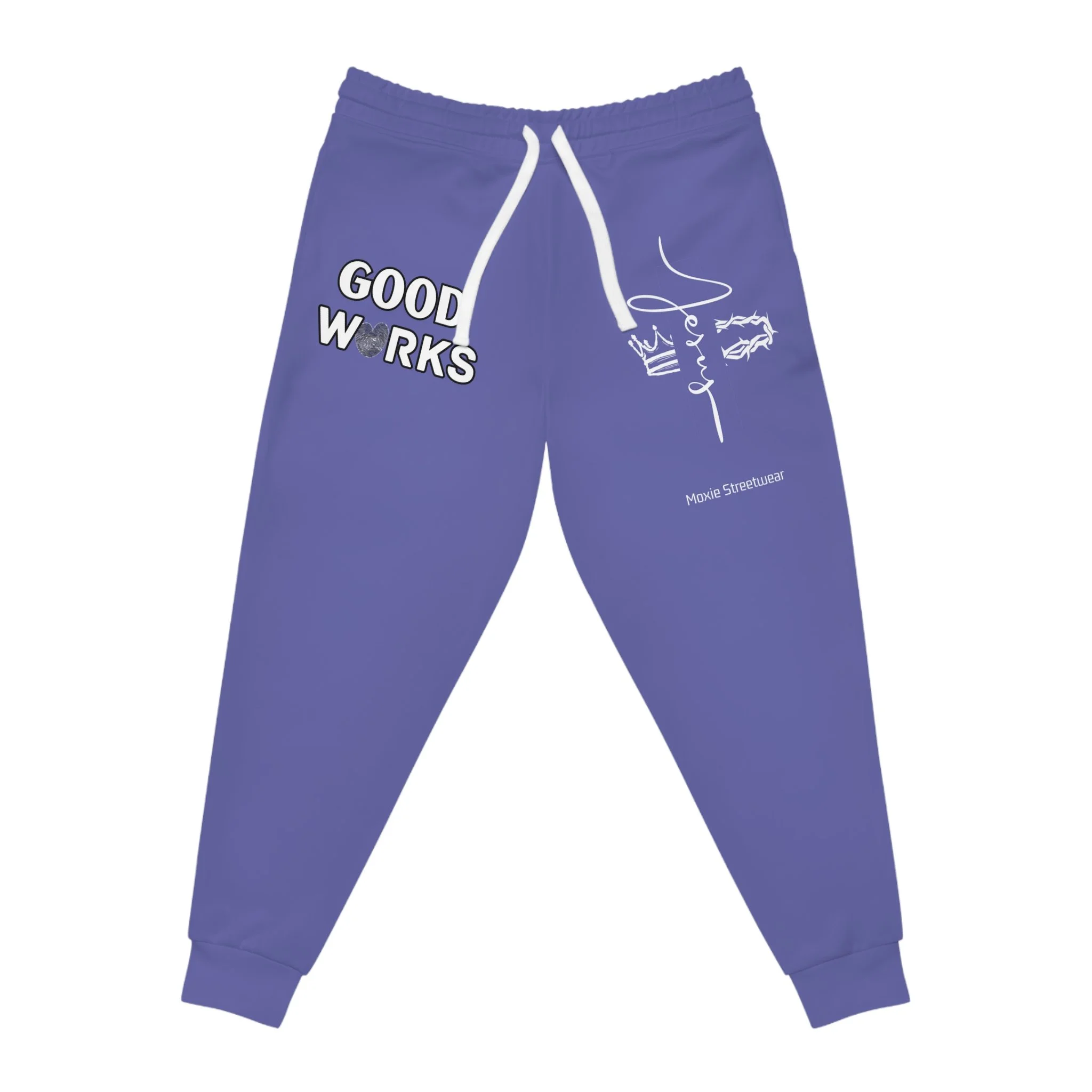 Moxie Unisex Athletic Joggers - Personalized Stylish Lounging and Workout Pants with Cozy Unisex Fit