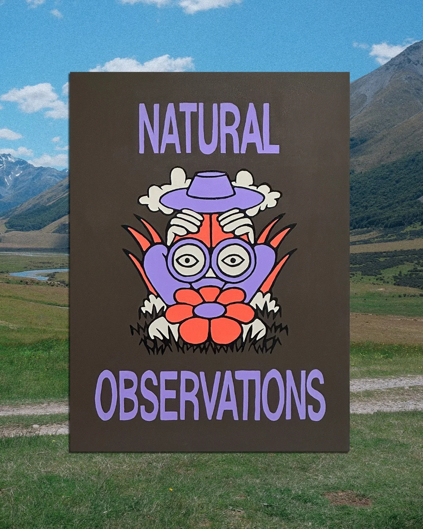 The first piece for &lsquo;Natural Observations&rsquo; an ongoing paint project. Slow down, tune in. 

Acrylic on board