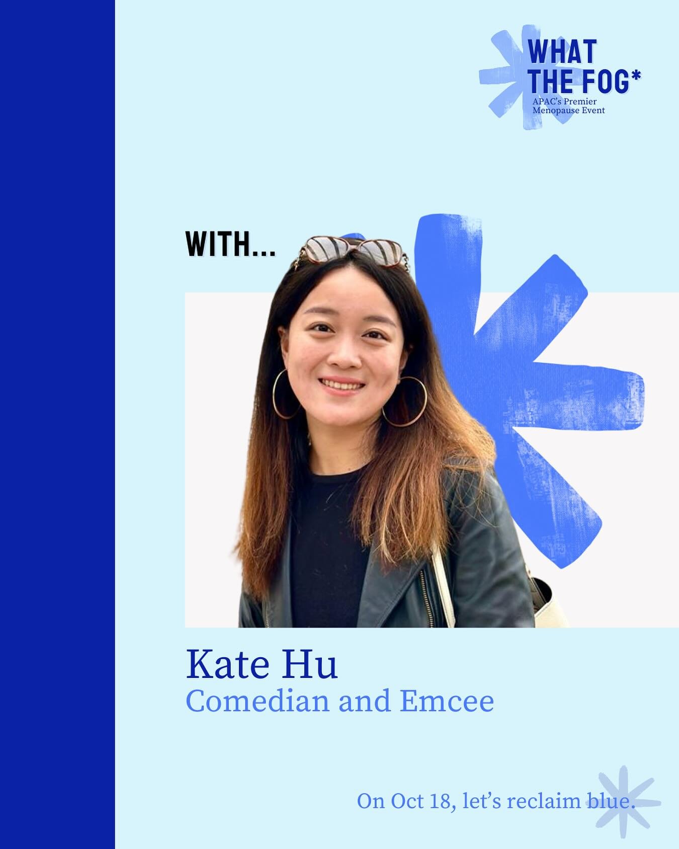 ✨ We are thrilled to introduce our talented emcee for the event, @kate_jinwen 

With a vibrant personality and a knack for connecting with audiences, she will keep the energy high and the atmosphere engaging throughout the day.

Kate, is a dynamic st